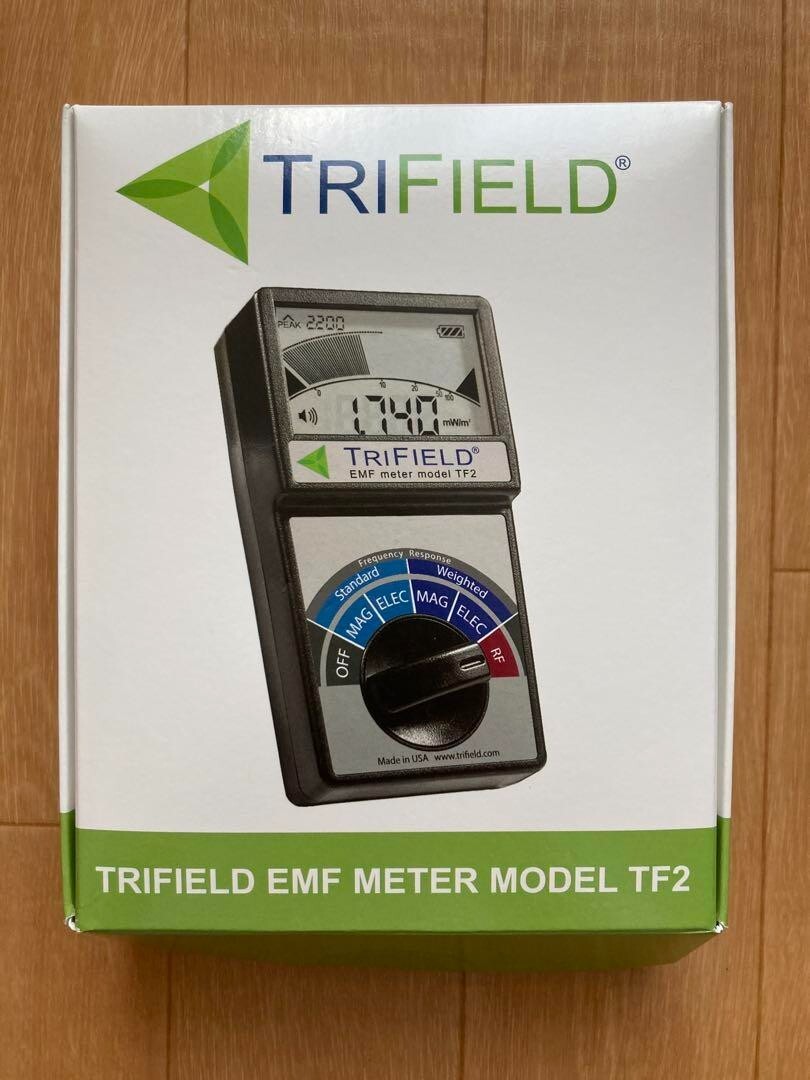 Trifield Meter TF2 Digital EMF Meter for Magnetic Electric & Radio Waves New JP