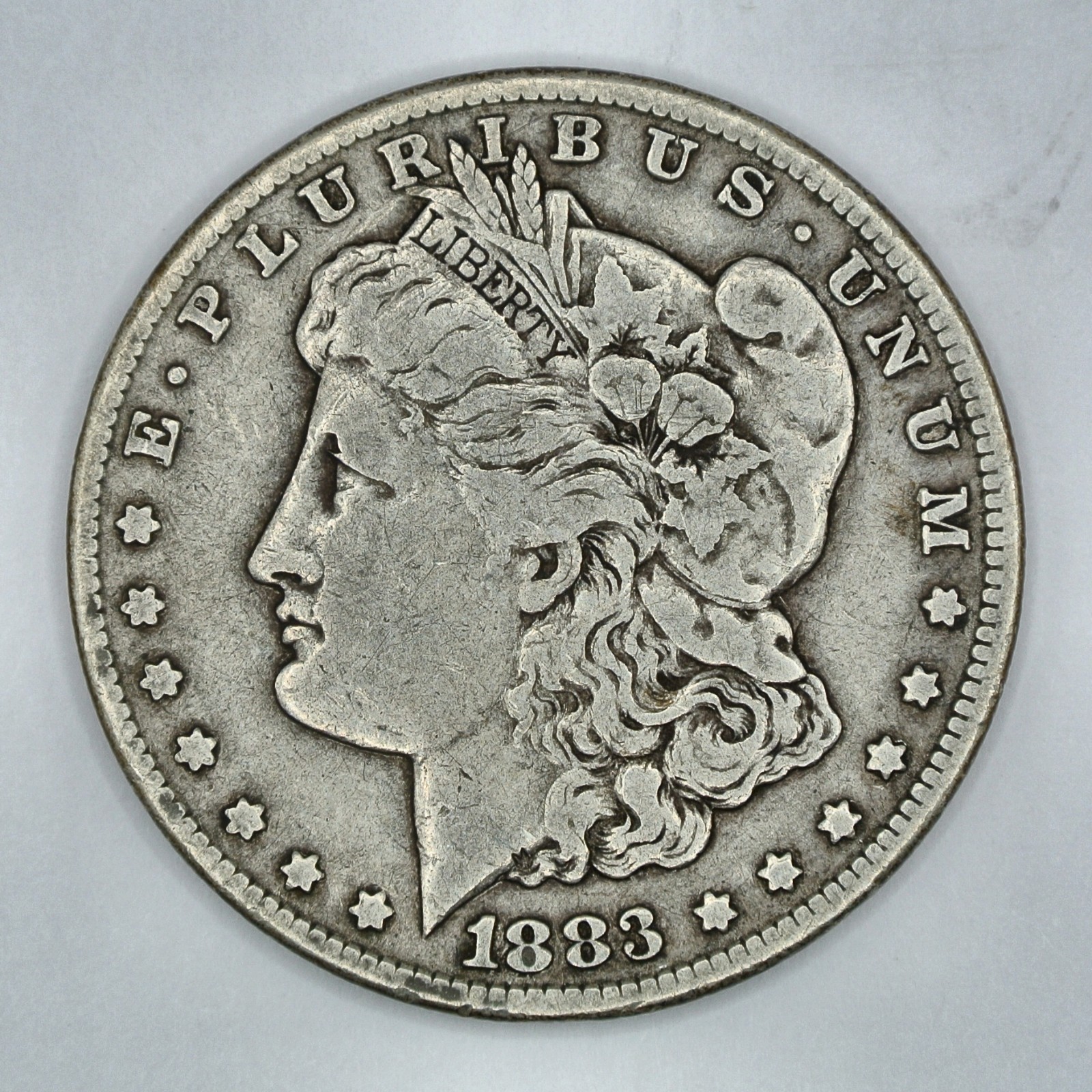 1883-CC Morgan Silver Dollar