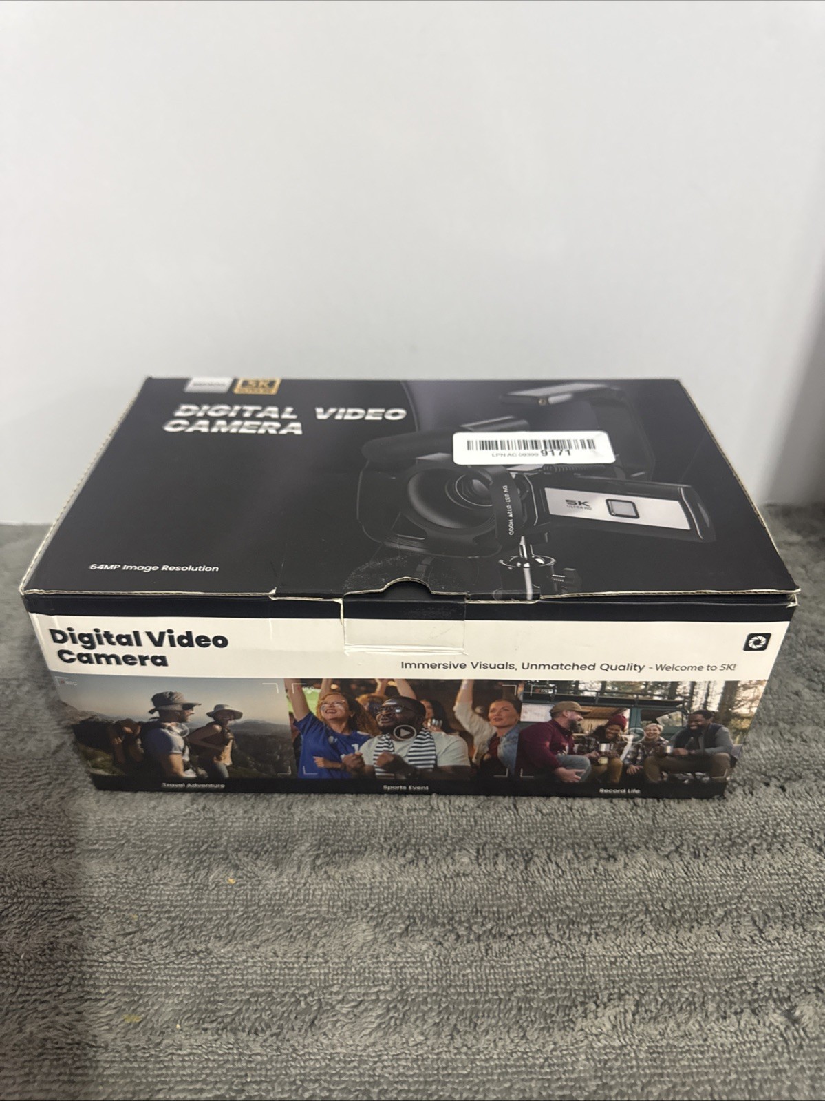 5K Video Camera Camcorder, UHD 64MP Vlogging Camera for YouTube