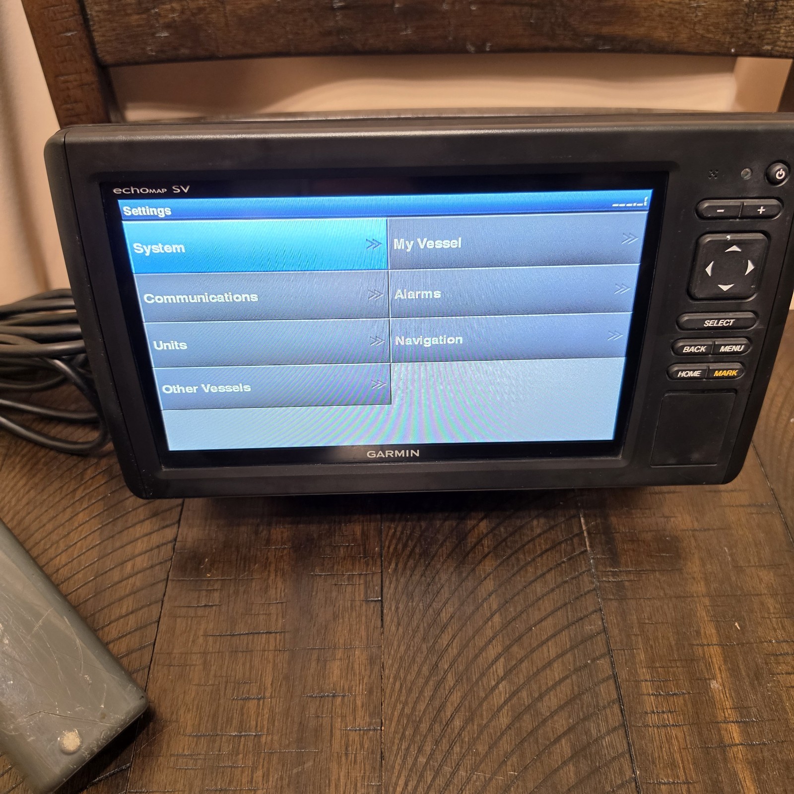 Garmin echomap CHIRP 93SV with Transducer, Power Cable