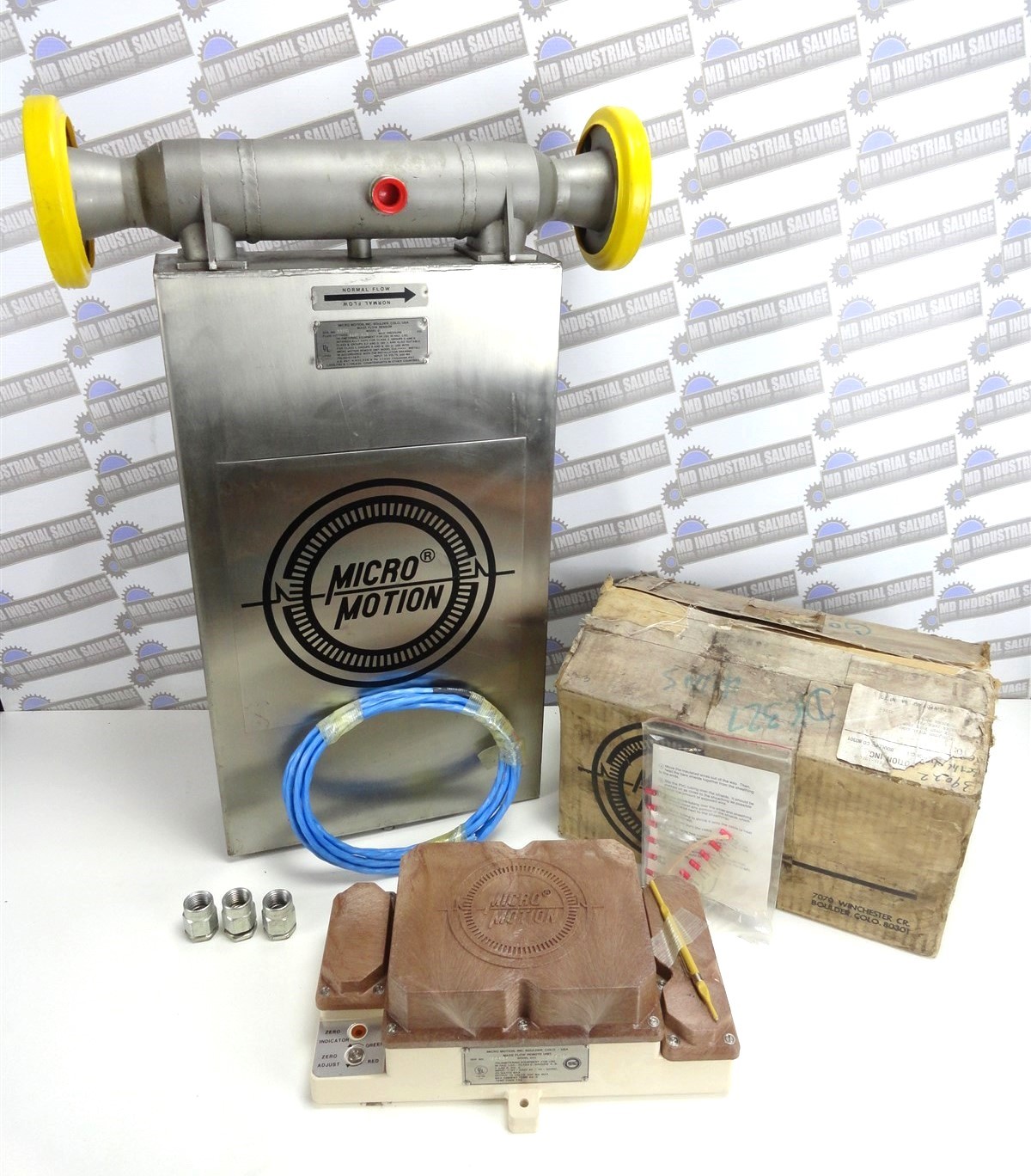 MICRO MOTION Coriolis Flow Sensor DH150S-SS & Mass Flow Meter DUL115-AF 1500psi