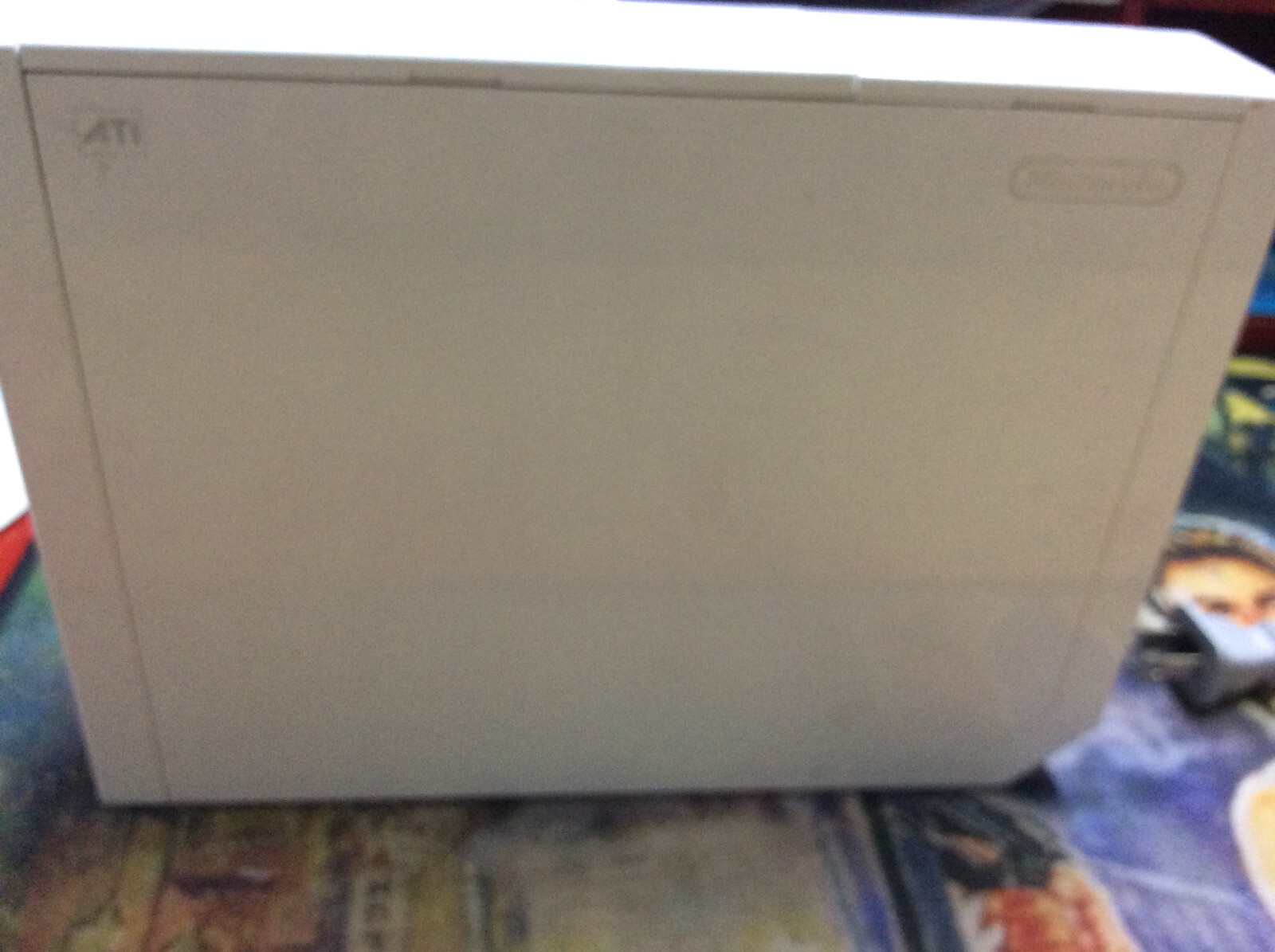 Nintendo Wii RVL-001 White Console W/ Power Cable + Controller, wand
