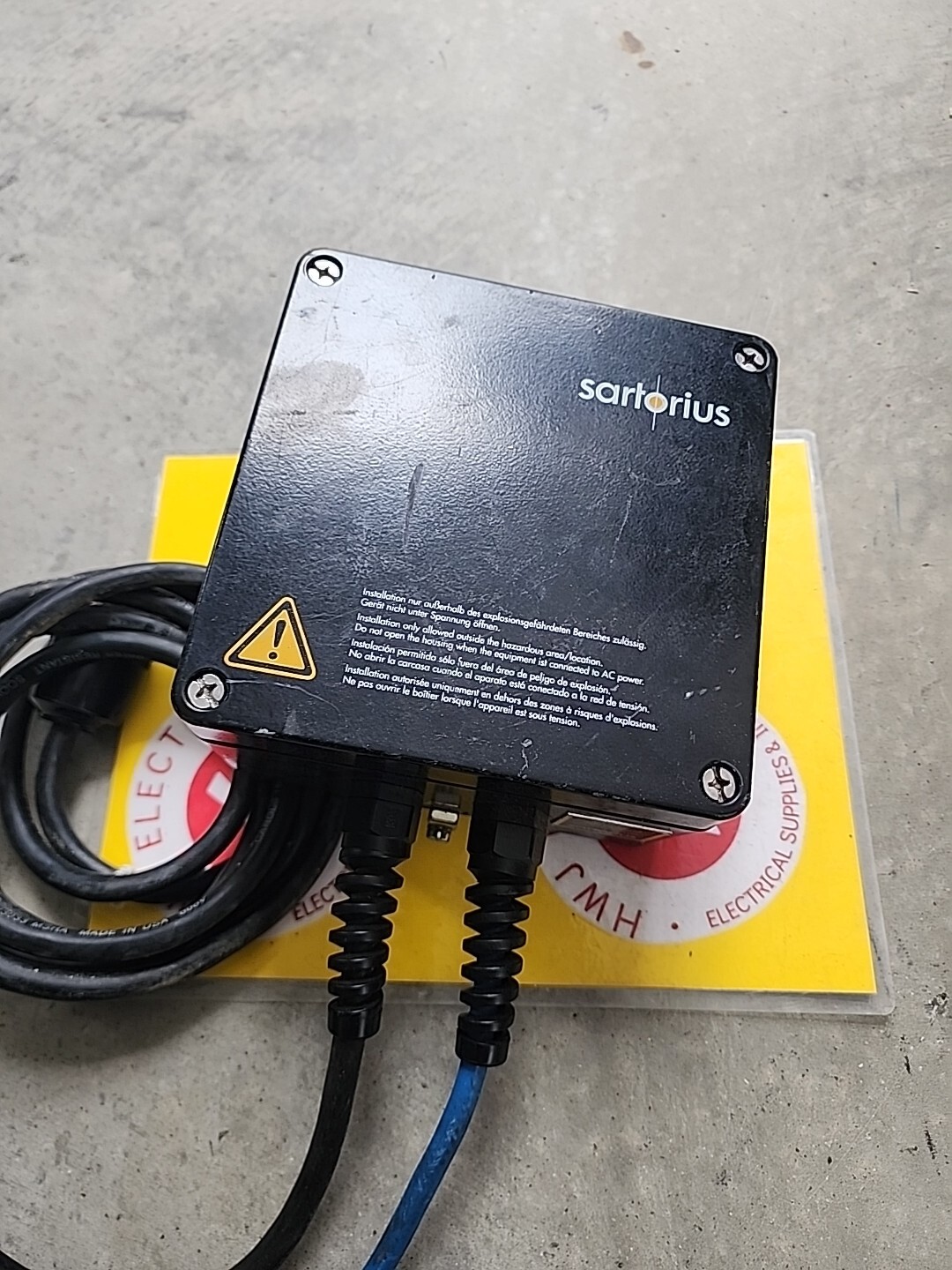 Sartorius YPS02-ZKR Safe Area Power Supply Scale