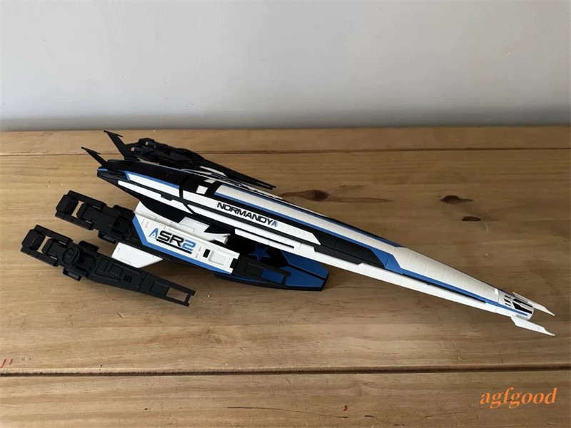 MASS EFFECT SSV Normandy SR2 Spaceship Painted Model 3D Build Length 50CM