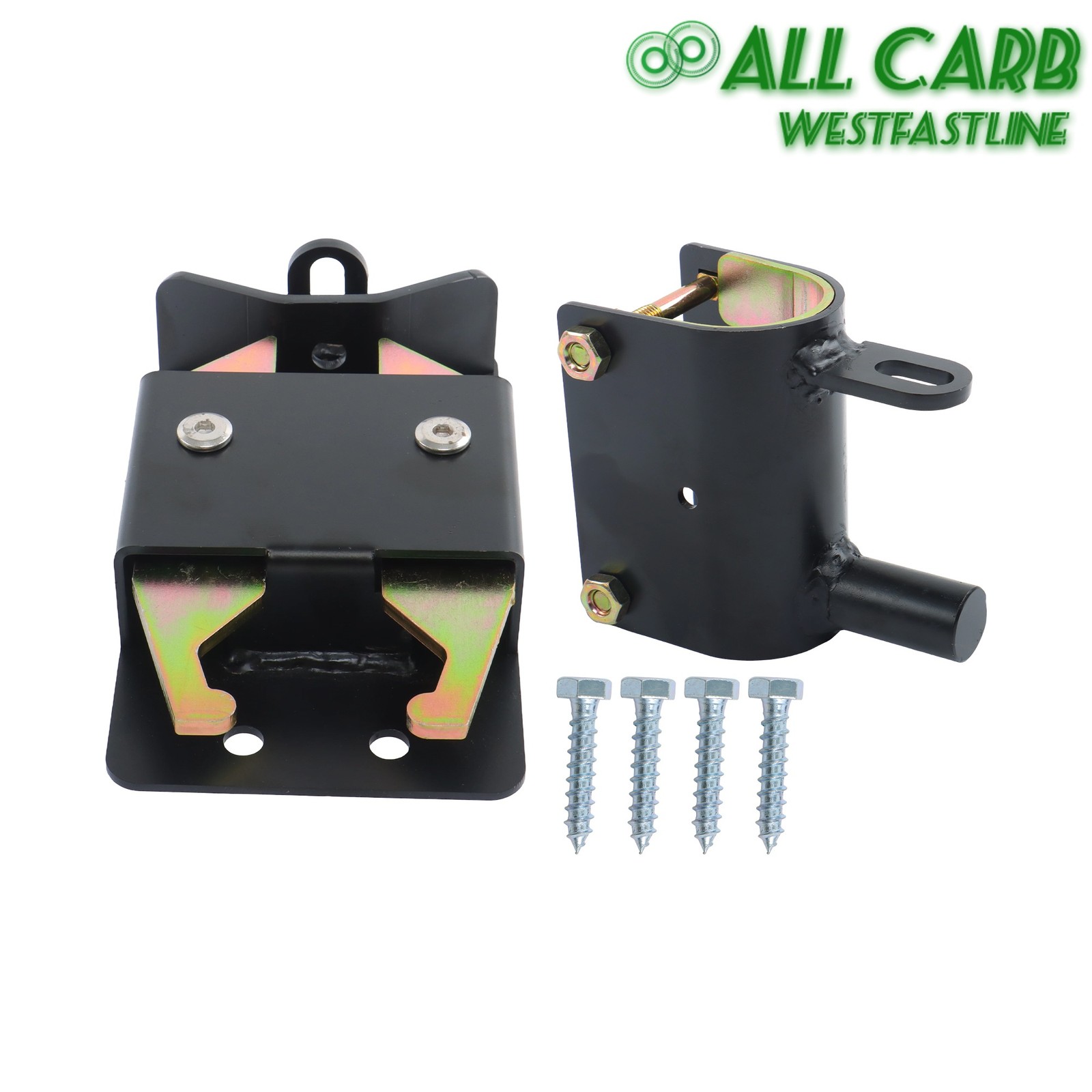 Heavy Duty 2 Way Farm Gate Latch for Metal Gate 2"–2 3/4" Post W/Mounting Screw