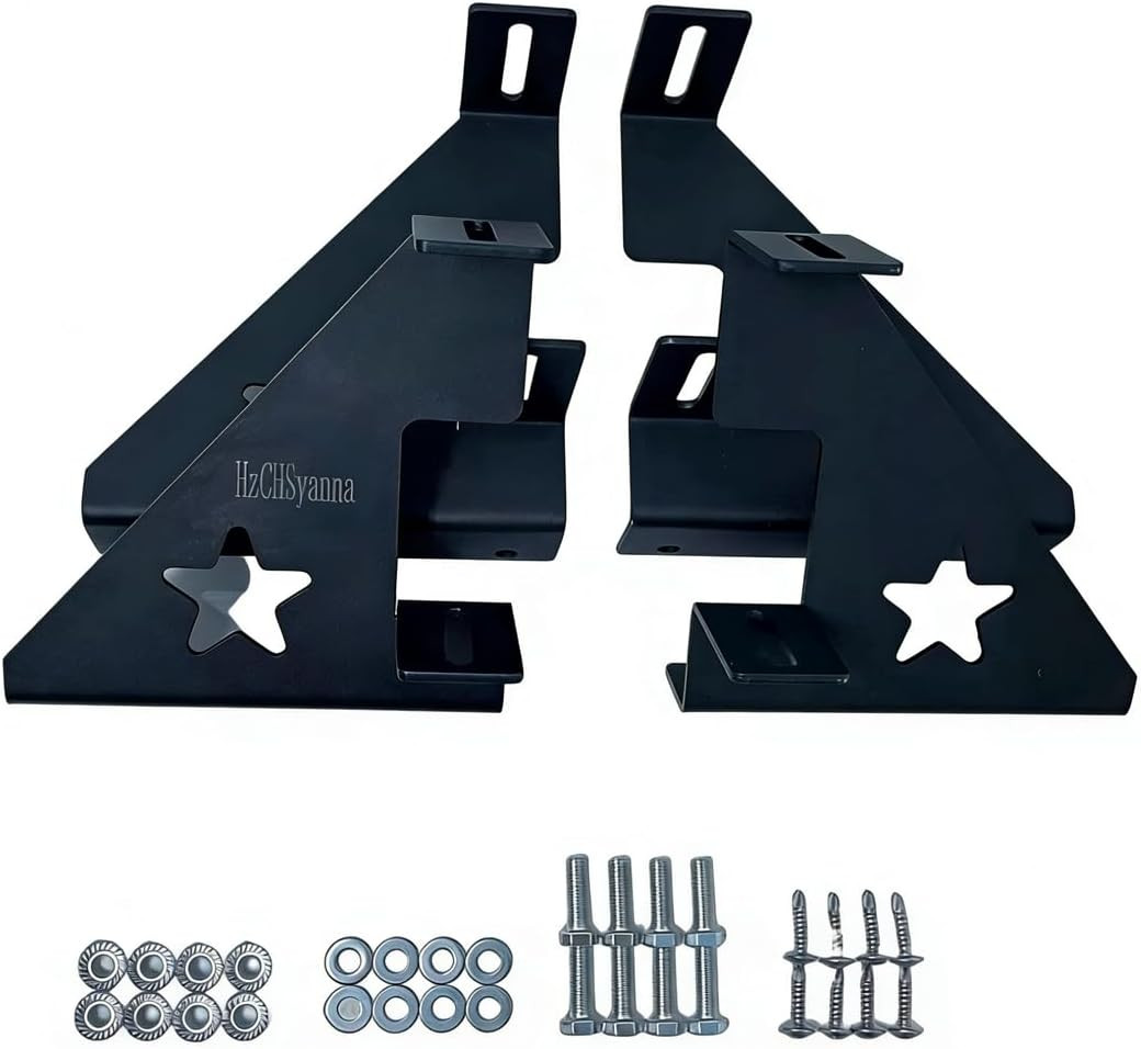 2 Amp Amplifier Rack Audio Rack Systems Stacking Brackets for Sound Equipment...