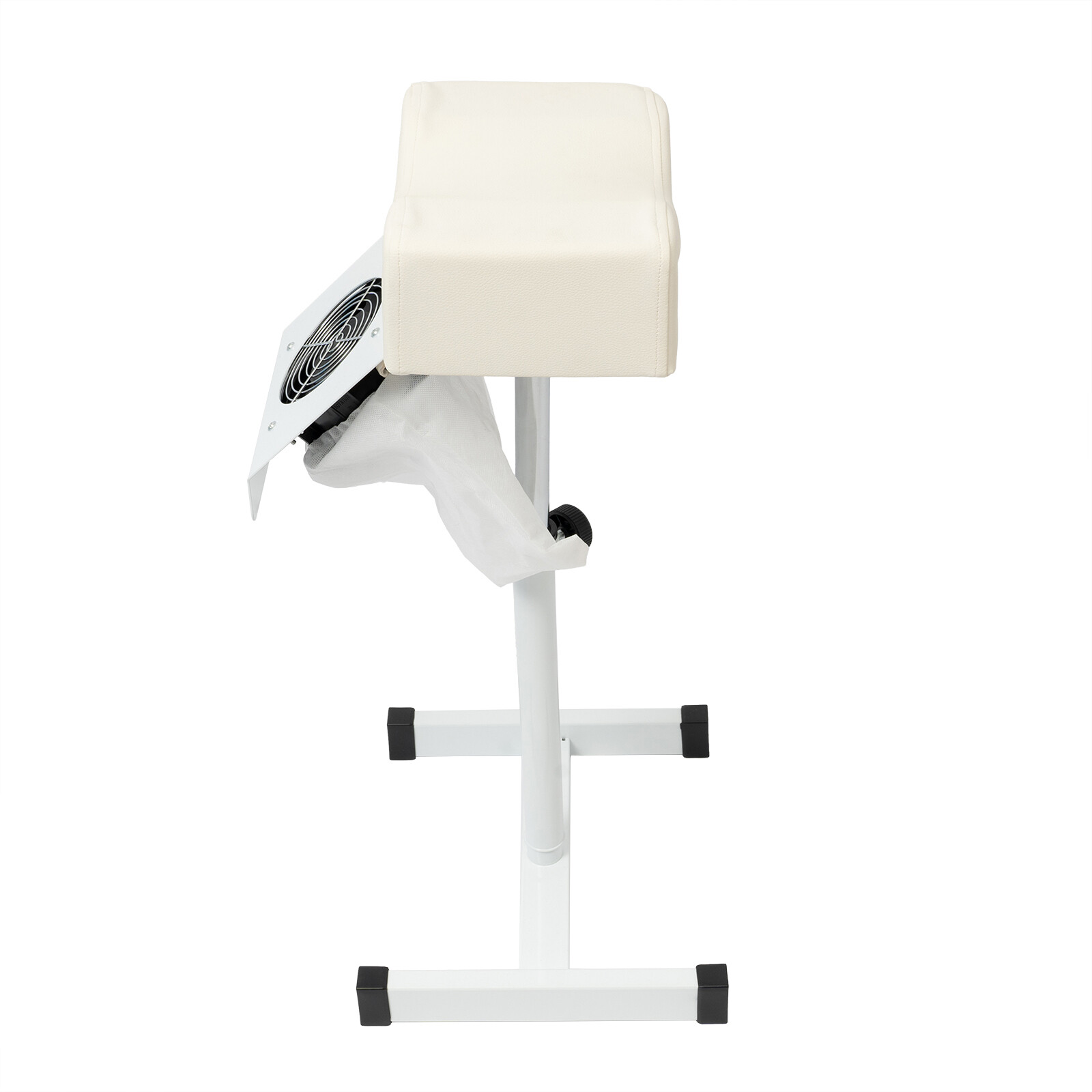 Adjustable Nail Chair With Vacuum Cleaner Freestanding Salon Footrest Lift Stool