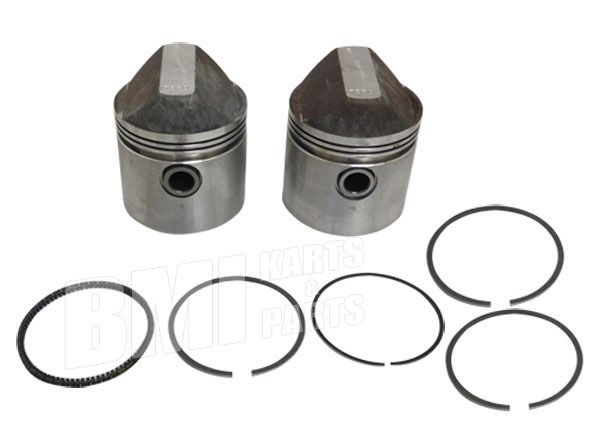 NEW! NOS! TRW Forged Piston Set Oversized +.030 Harley-Davidson 900cc Sportster