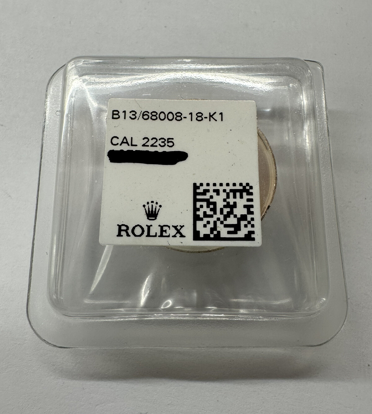 Genuine New Rolex Datejust Midsize 68274/68279 Silver Tapestry Dial CAL. 2235