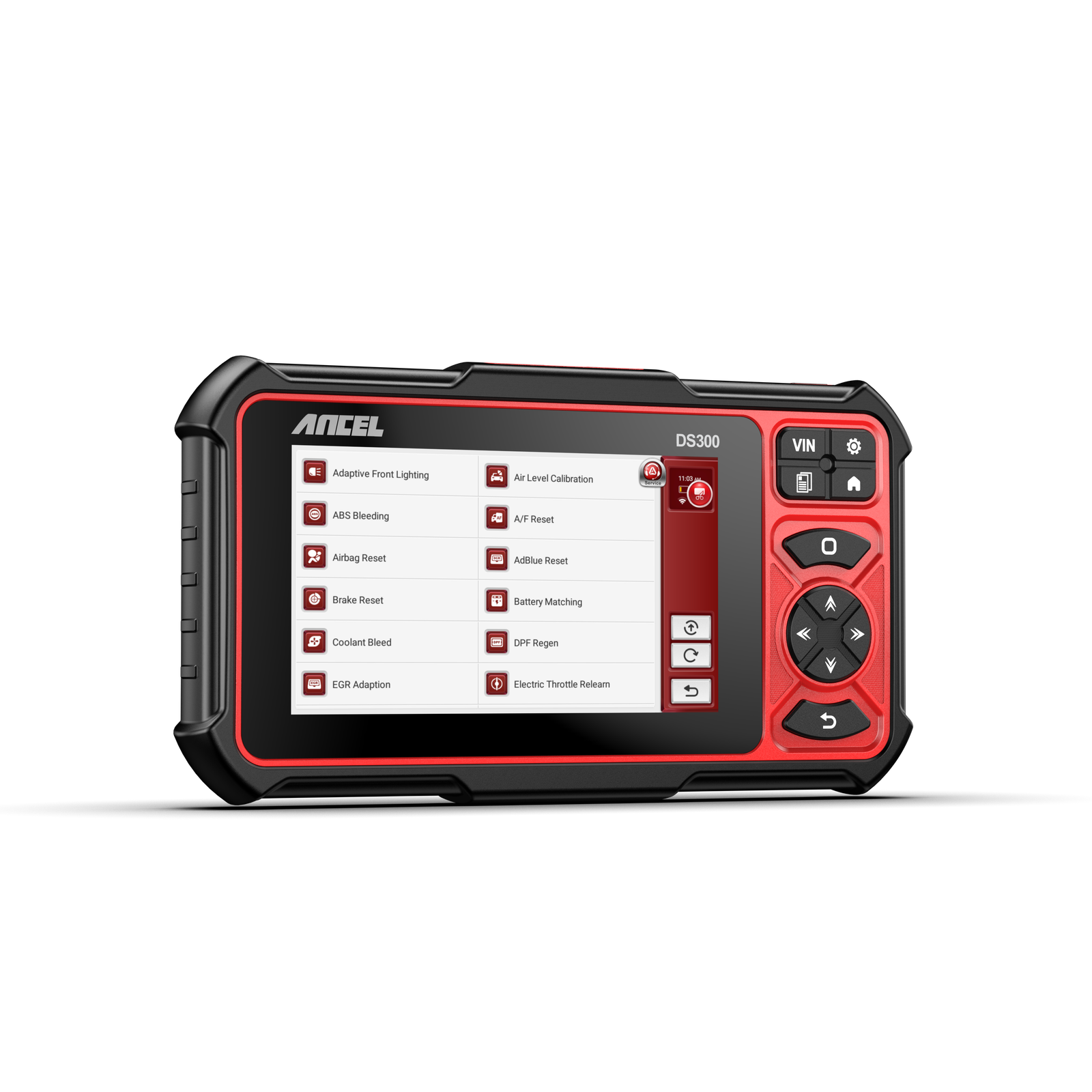 ANCEL DS300 Car OBD2 Scanner Bi-directional Scan Tool Full System E-CU Coding
