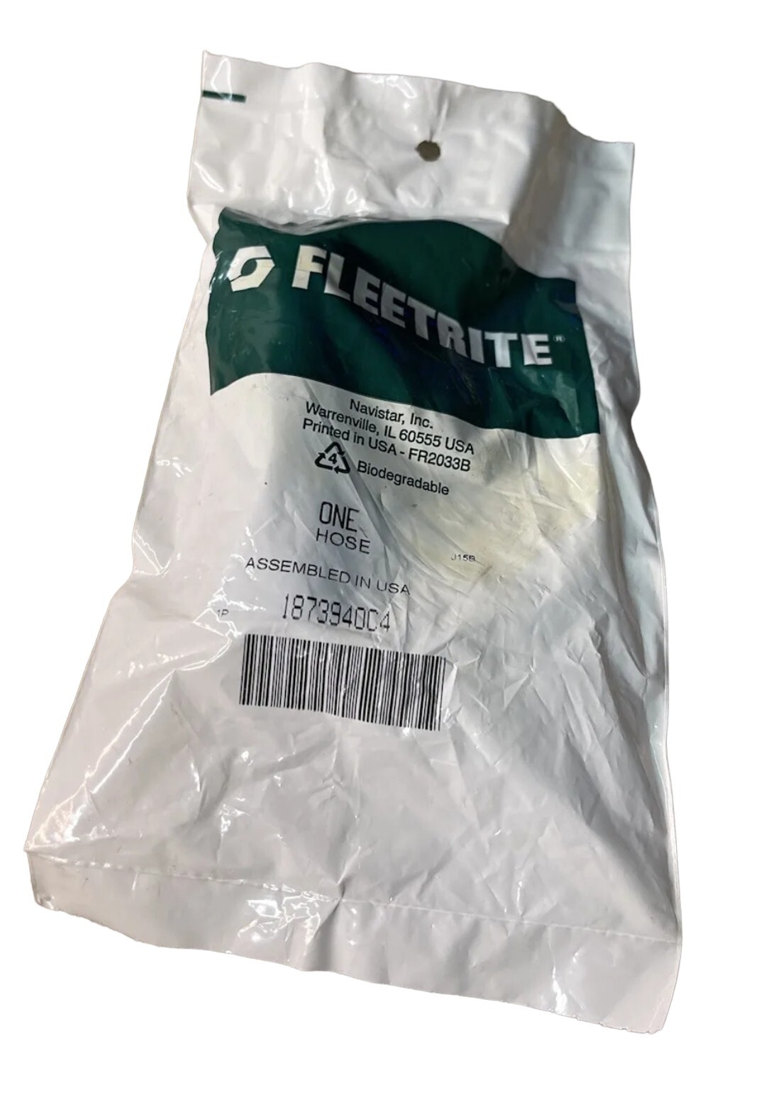 FLEETRITE 1873940C4  COOLANT HOSE 0.96" ID x 3.25" L INTERNATIONAL (LOT OF 2)