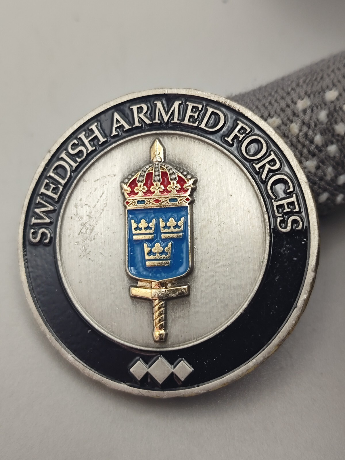 Swedish Armed Forces Colonel Anders Edholm Challenge Coin