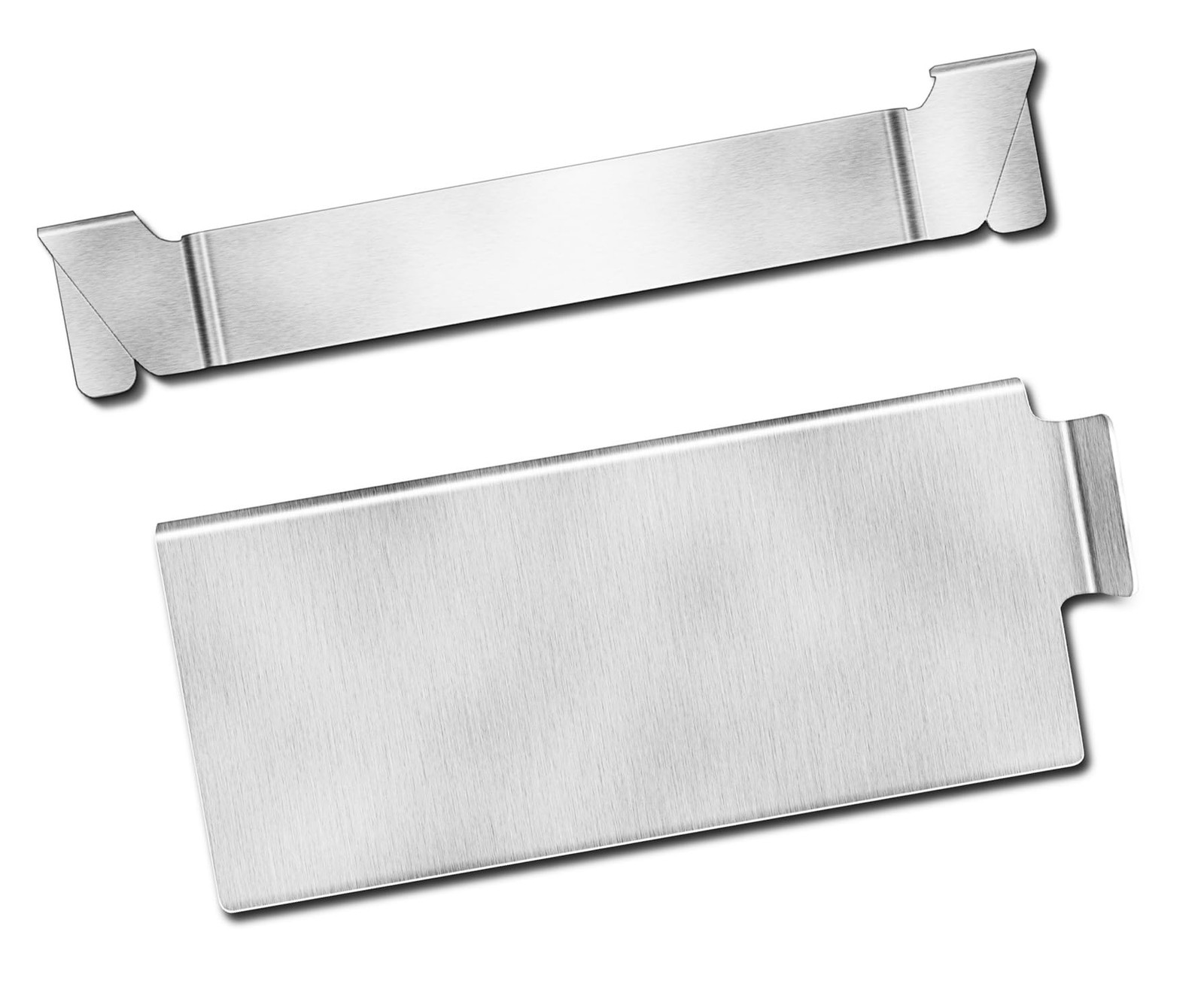 Rear Grease Gate and Tool Holder Combo for 1" x 5.6" x 0.5", Silver