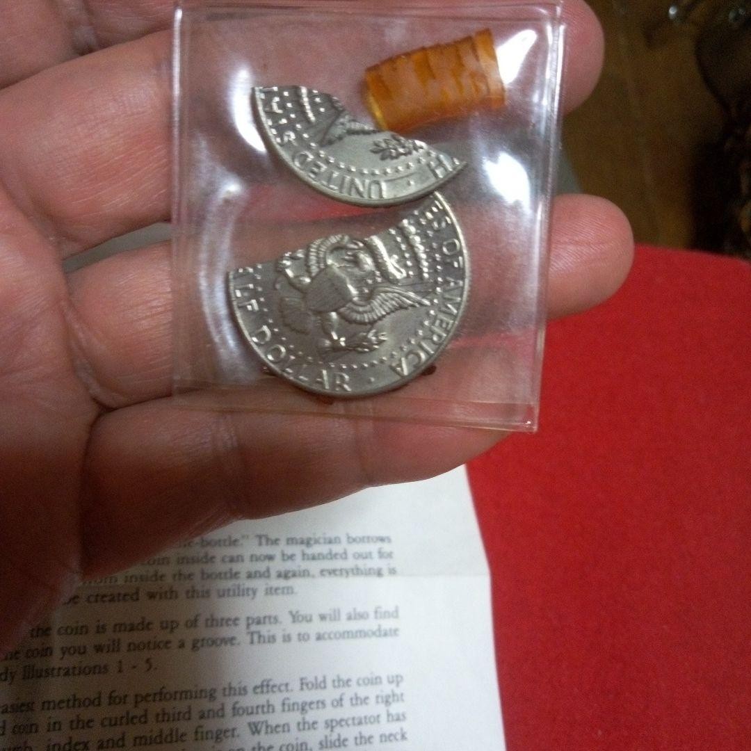 Second hand magic tricksB915 coin magic Table Magic Magic Show Party Goods