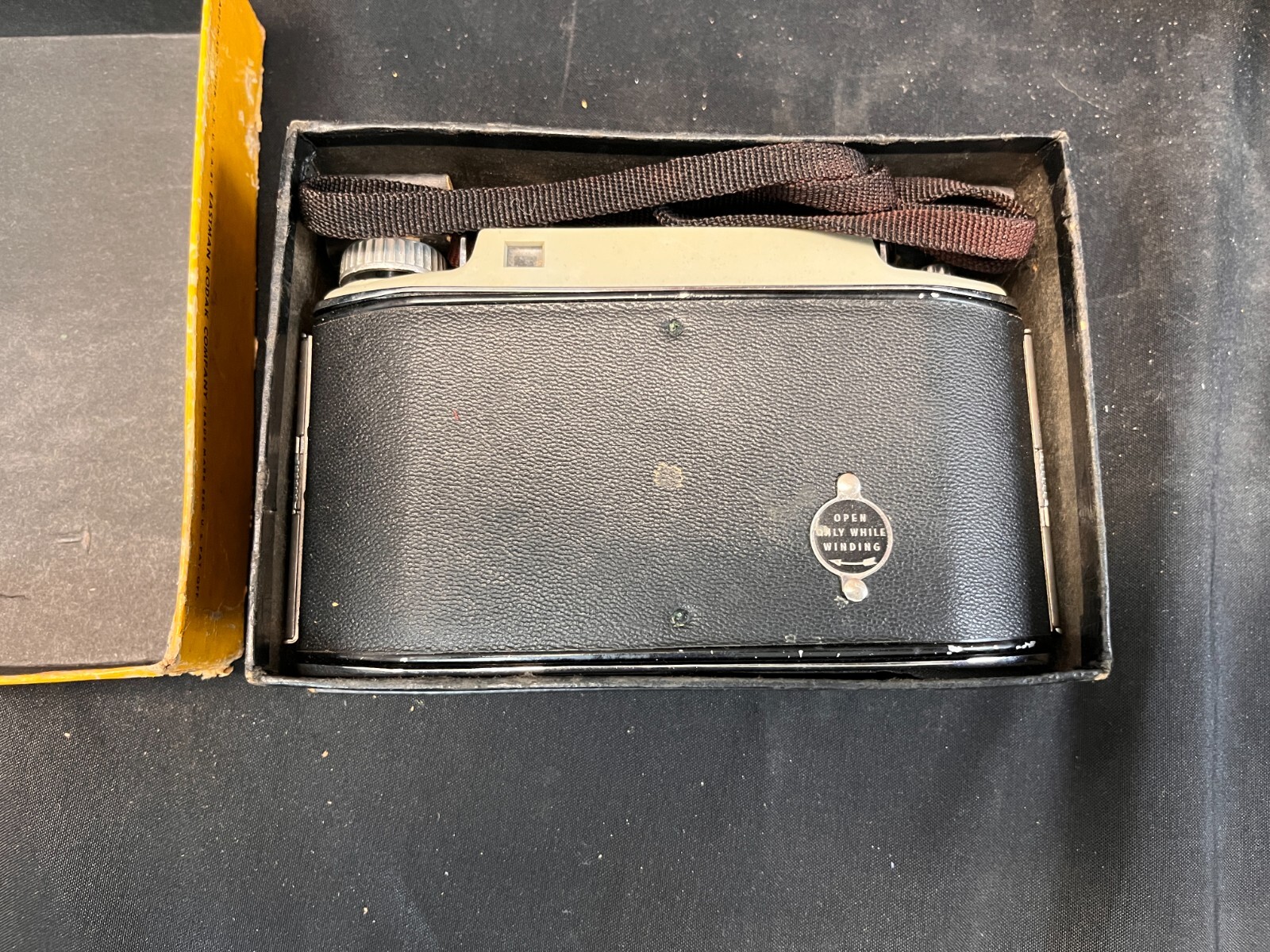 Kodak Tourist II Folding Camera In Original Box AA