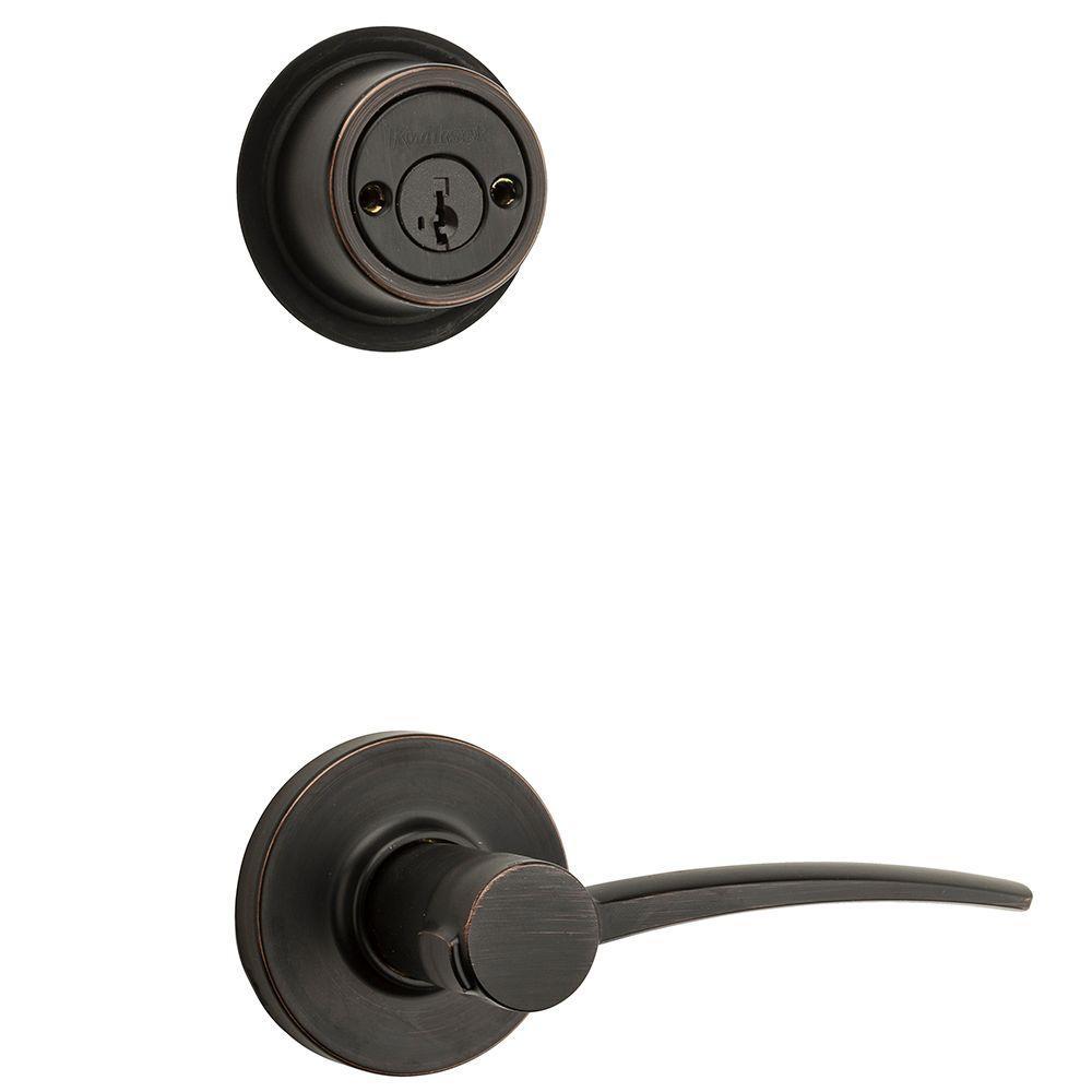 Kwikset 976KTL RH RDT 11P SMT Double Cylinder, SmartKey In Venetian Bronze