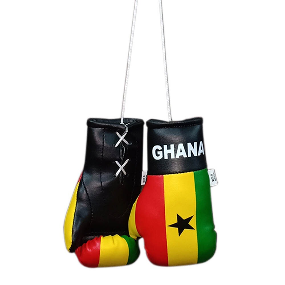 Ghana Boxing Glove / Ghana Flag / Mini Ghana Boxing Glove