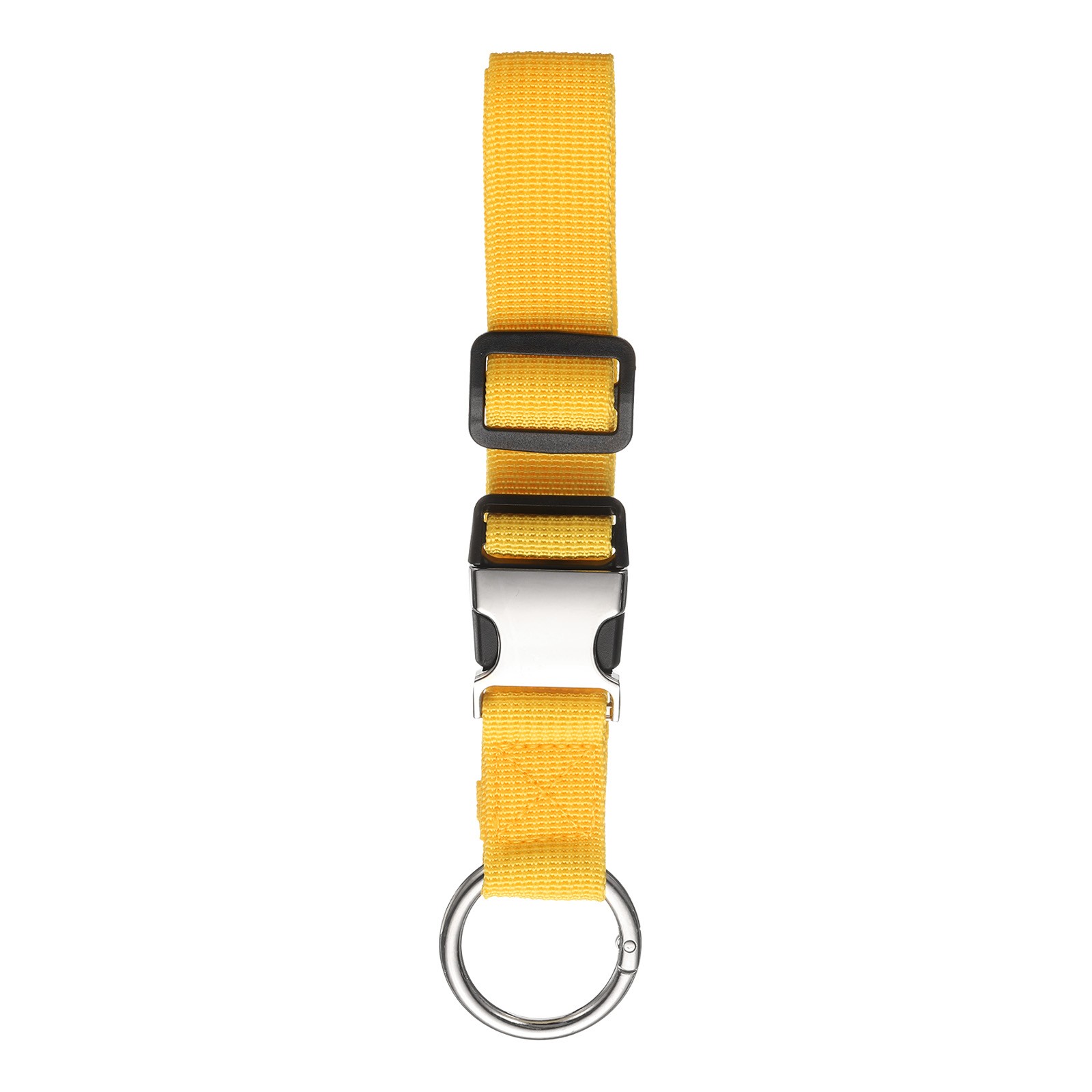 Add A Bag Luggage Straps with Spring O-Ring and Metal Buckle, Yellow