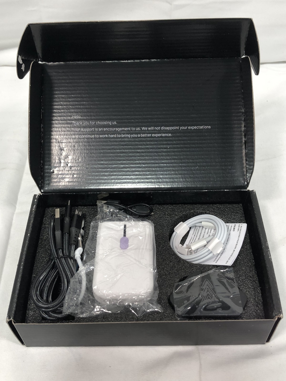 SX G255 PRO Laptop Accessory Set Wireless Mouse USB Hub Cables