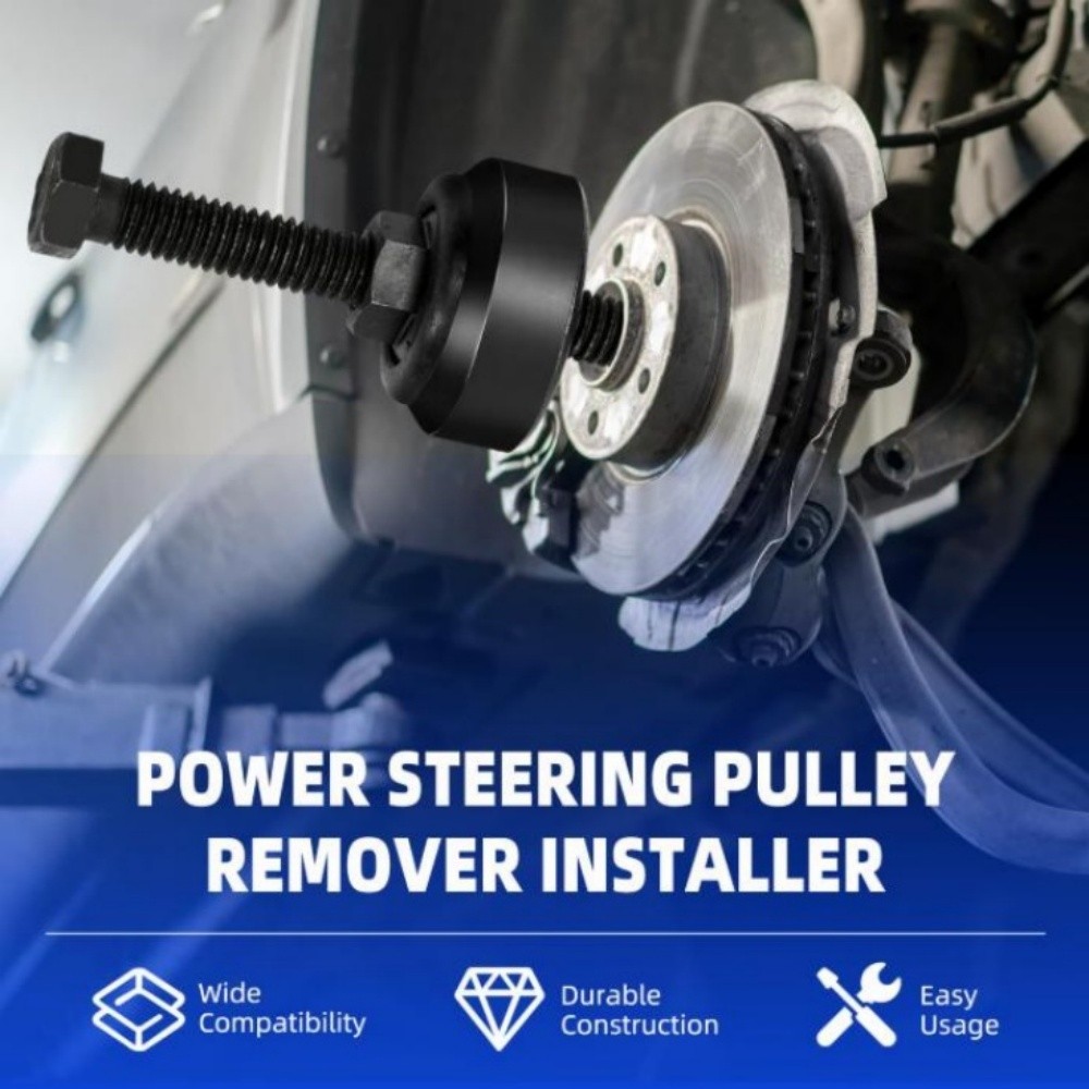 Power Steering Pump Pulley Puller Remover Install Tool Kit SZ7303B for GM Ford