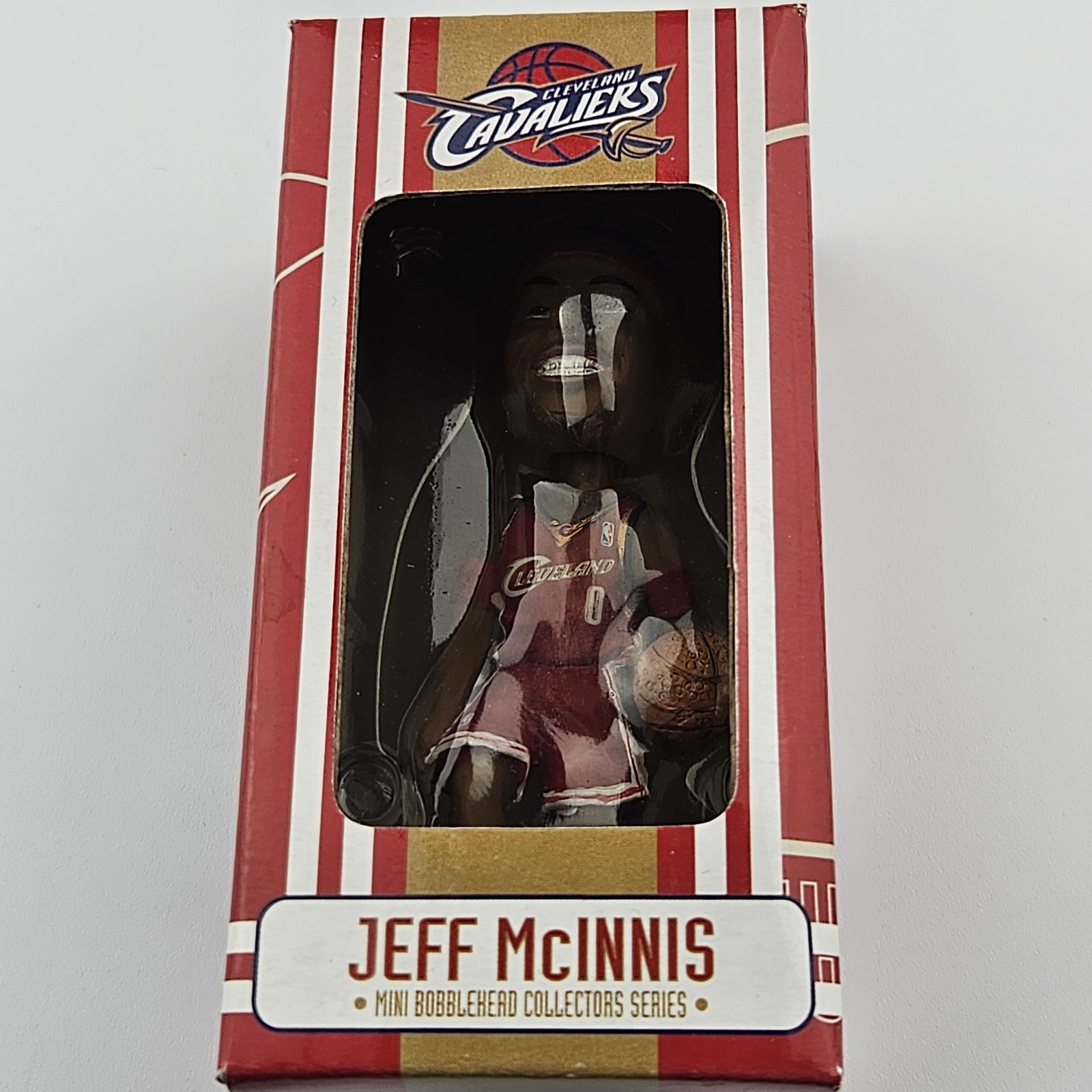Jeff McInnis Cleveland Cavaliers Mini Bobblehead Series #2 2004 SGA NBA Cavs Box