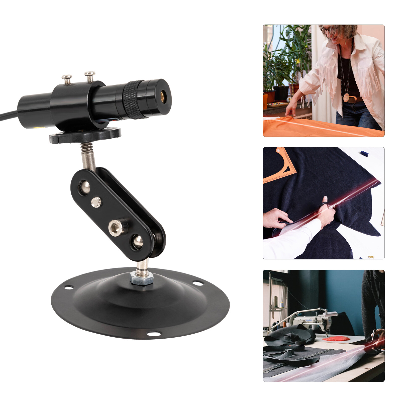 Universal 650nm 100mW Red Laser Line Module for Precise Cutting Alignment