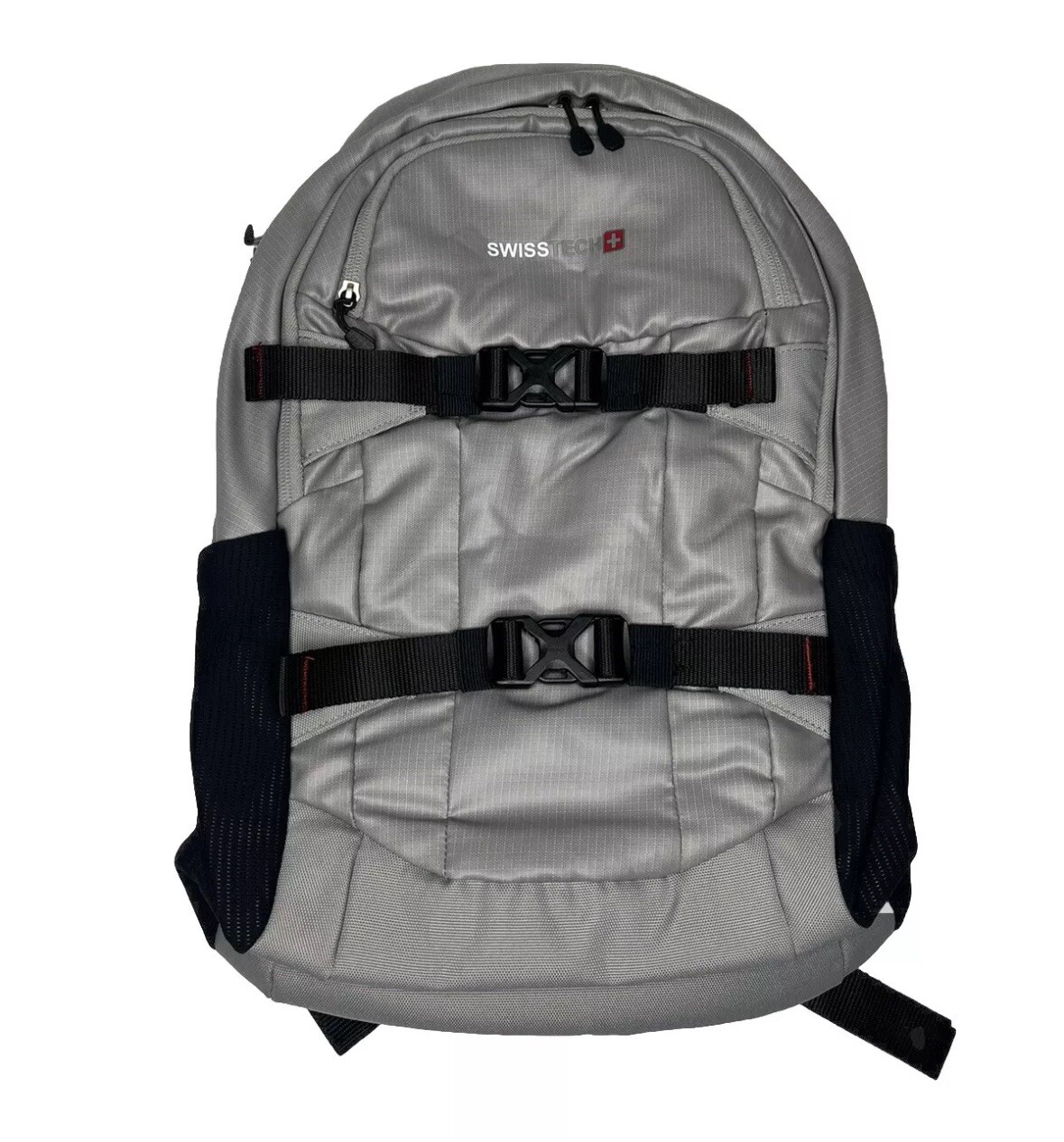 Swiss Tech Unixes 20 Liters Compressor Backpack For School Or Work Grey New