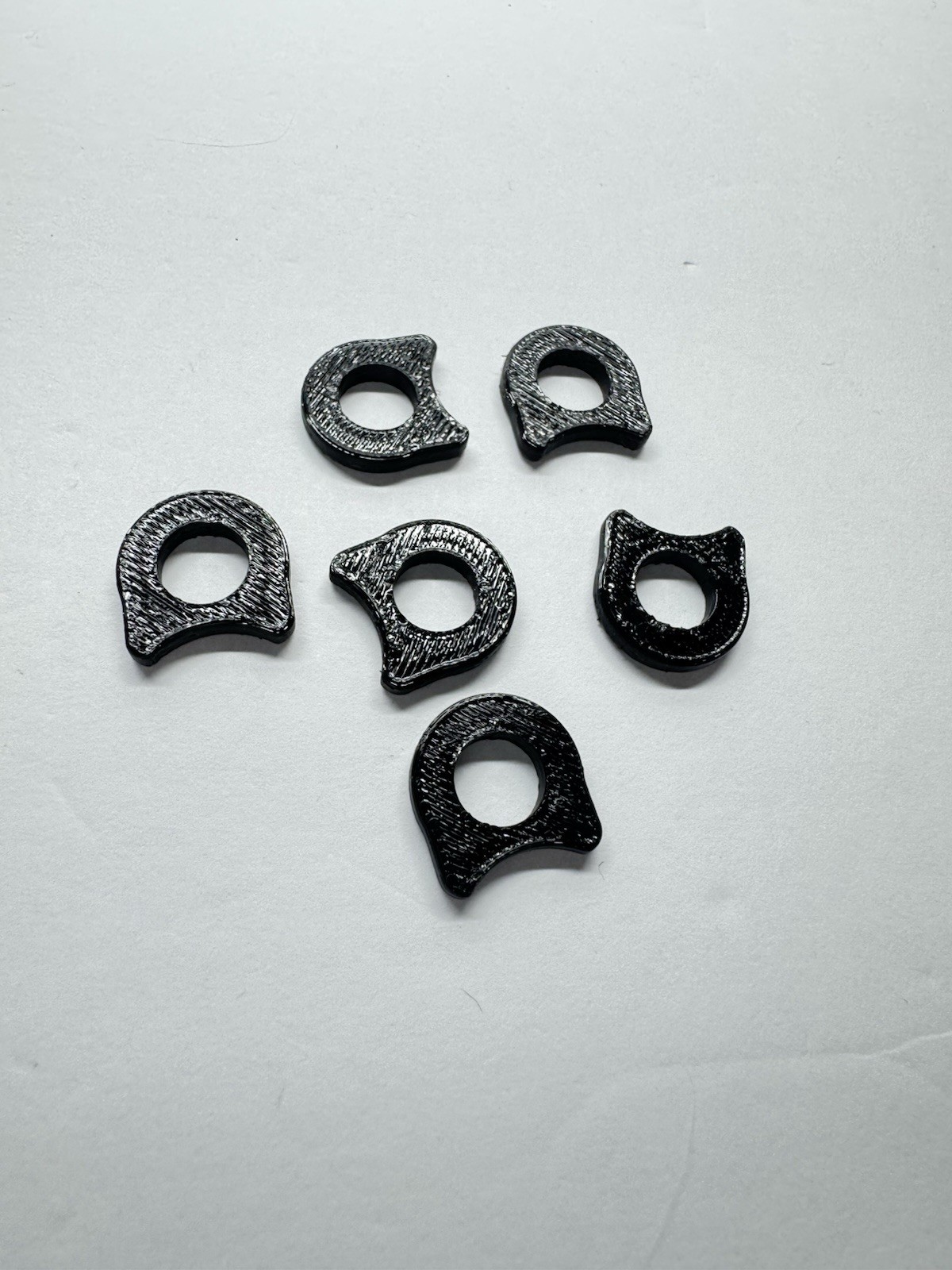 6 pcs Recoil Shock Reducing Buffer Pad for 1911 Pistols