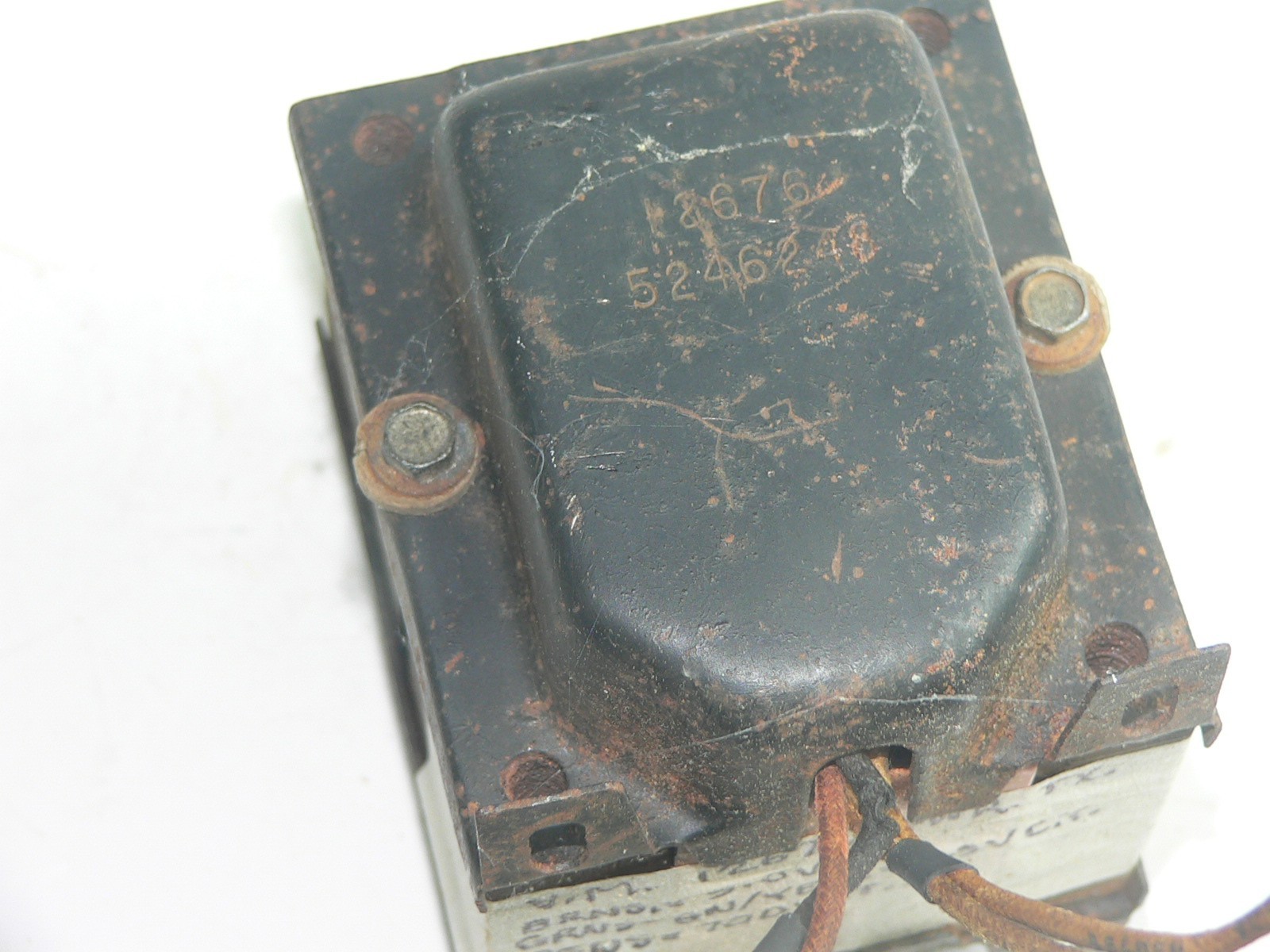 1 VM 12676 Power Transformer--Tests good