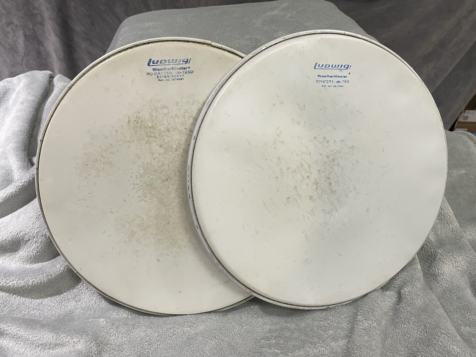 Ludwig 70s Vintage 14” Snare Drum Tom Drum Floor Tom Head Coated Drumheads