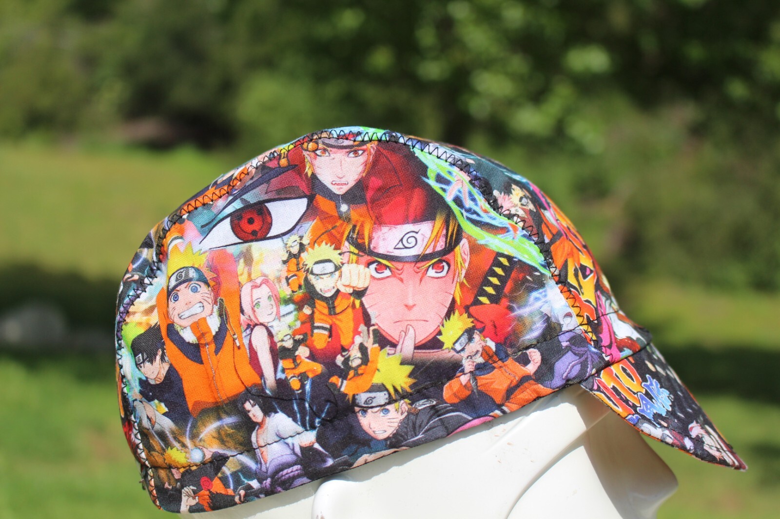 Cycling cap 100% JAPANESE ANIME handmade new