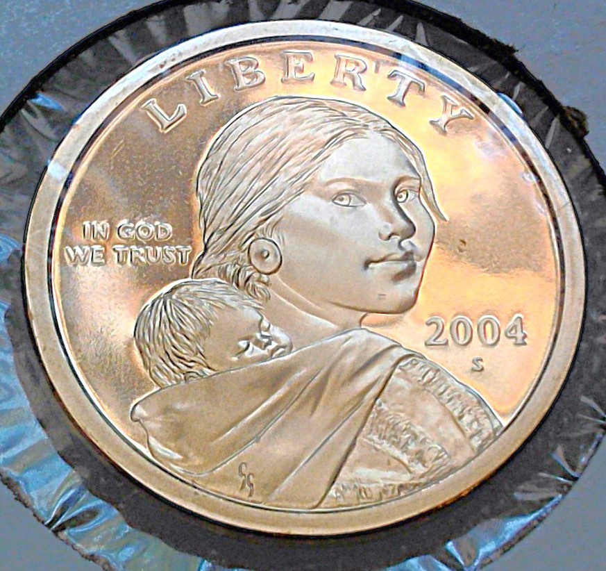 2004 S Proof Sacagawea Native American Dollar from Proof Set with Free Shipping