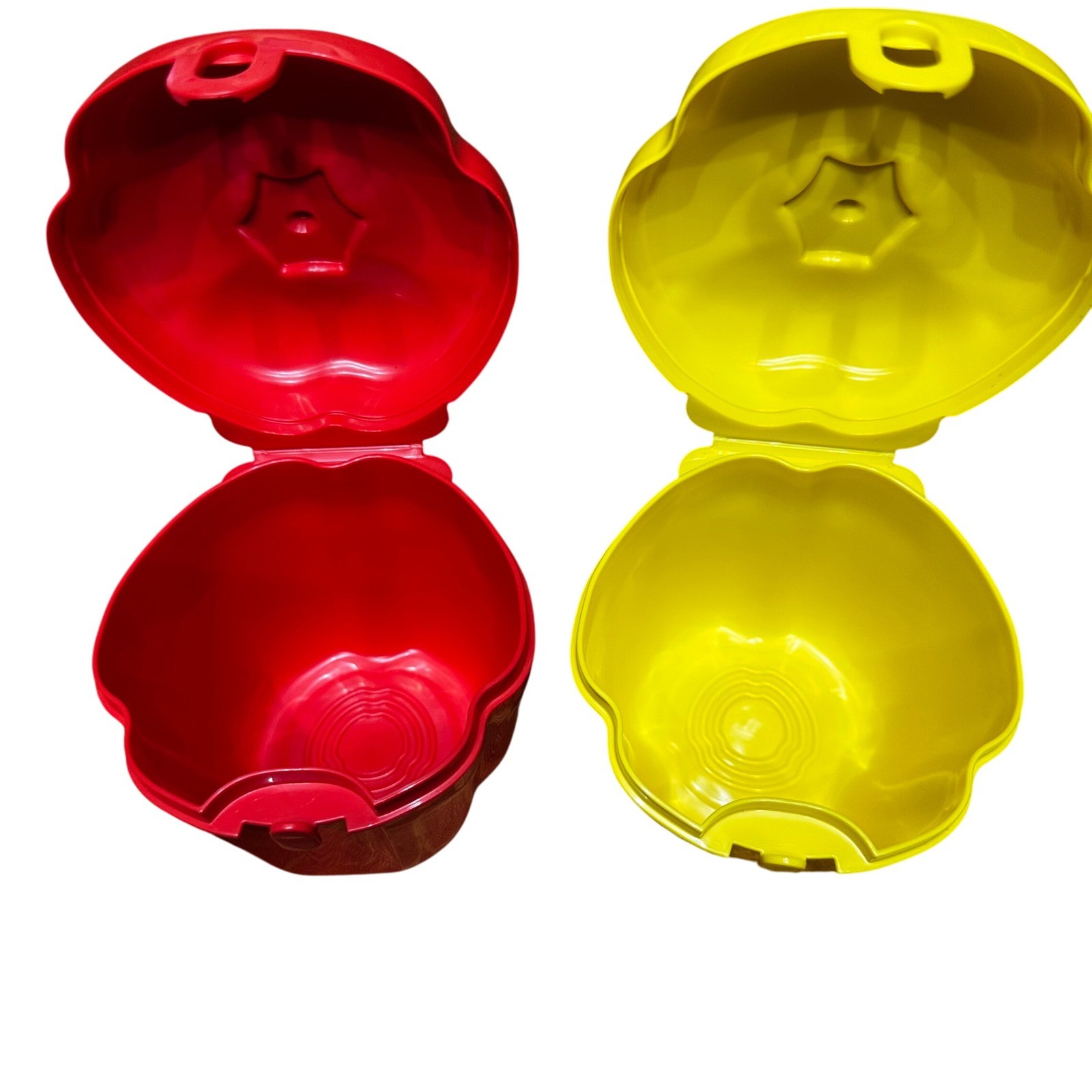Tupperware Bell Pepper keeper Red & Yellow