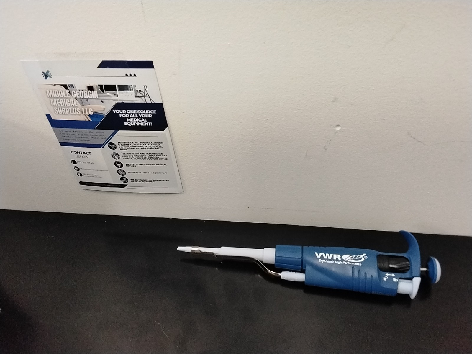 VWR Brand PIPETTE PIPET 10 - 100 uL ADJUSTABLE SINGLE CHANNEL