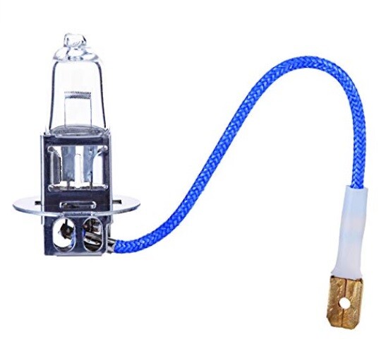 H3 WHITE HALOGEN BULB 35 WATTS 48 VOLTS - H348V35W PK22s