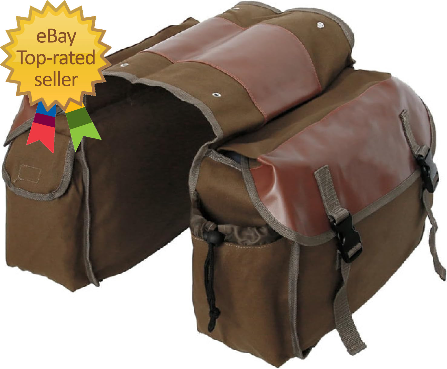 Bike Rack Bag Black Green Khaki Bicycle Panniers Bike Saddle Rear Rack Bag
