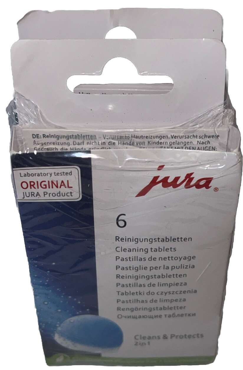 Pack Of 2 JURA Tablets Clean & Protects Coffee & Expresso Machine Phosphate Free