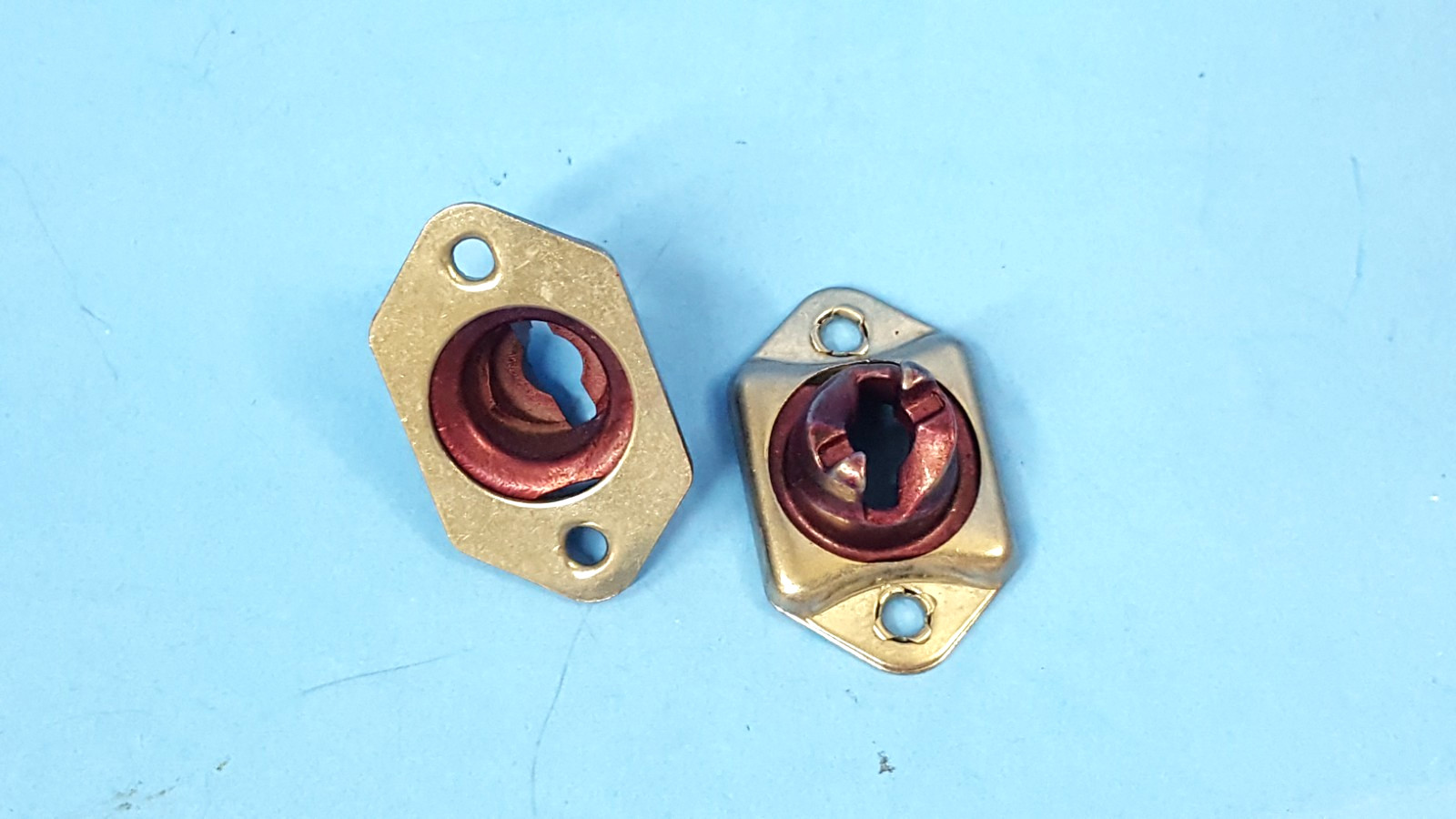 4pcs- 1/4 Turn Camloc, 244-16S, Special-T Fasteners, Floating Receptacle