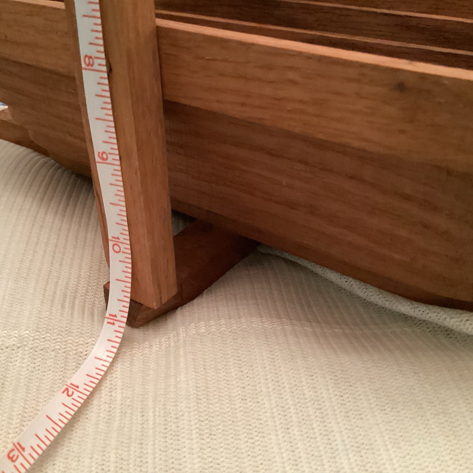 Handmade Wooden Collapsible Trivet Basket