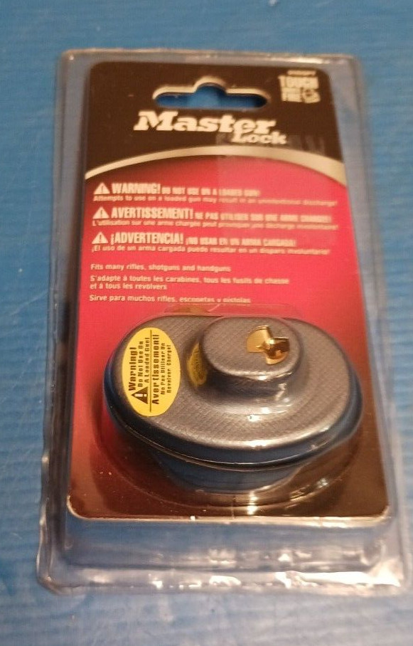 Master Lock 90DSPT Gun Lock, Keyed Trigger Lock Brand New Sealed