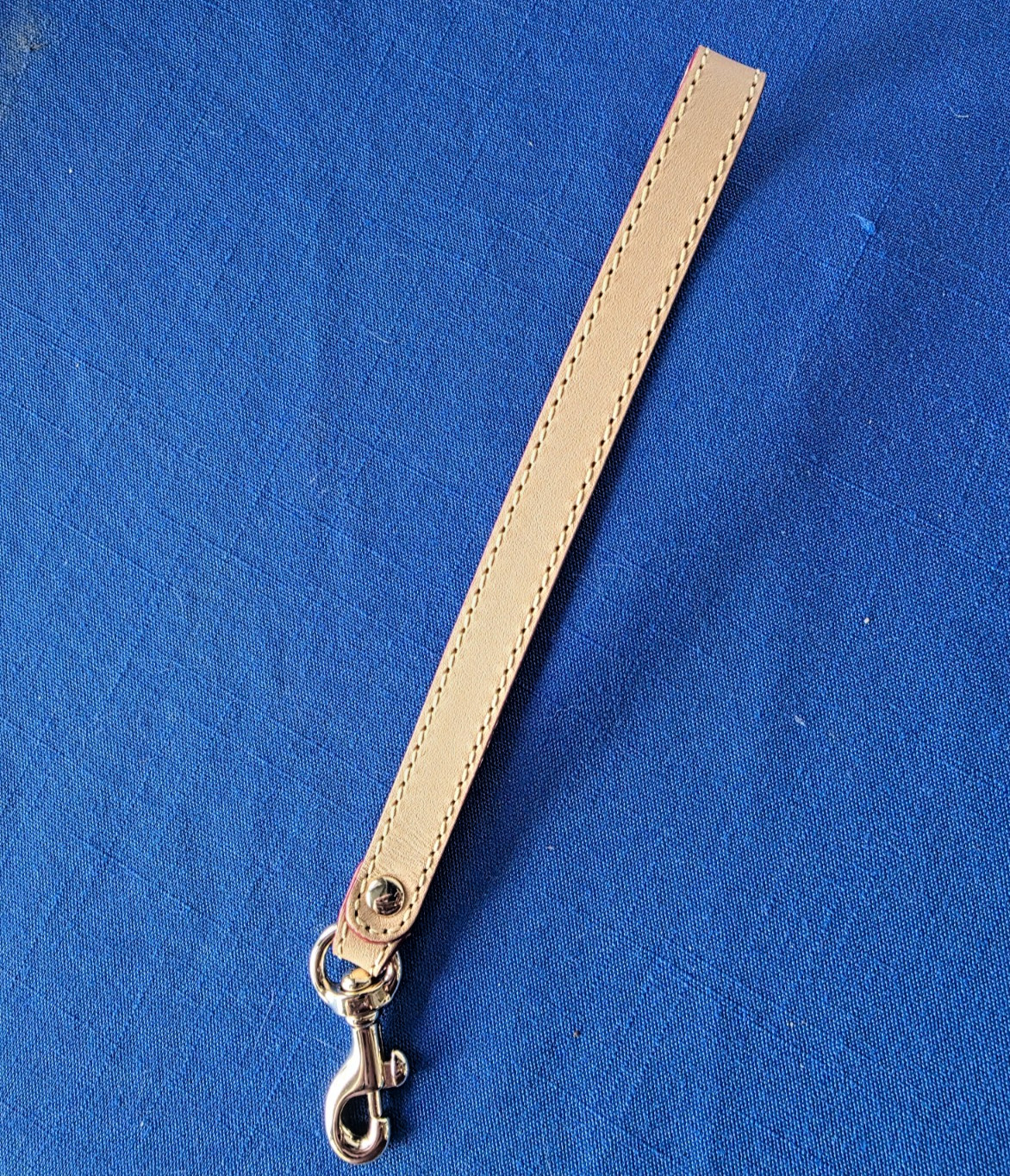 Dooney and Bourke Tan Leather Replacement Wristlet Strap Only Attachment Doghook