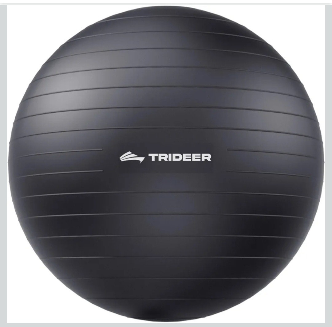 Trideer Exercise Ball For Pilates & Fitness – Stability Ball Equipment for