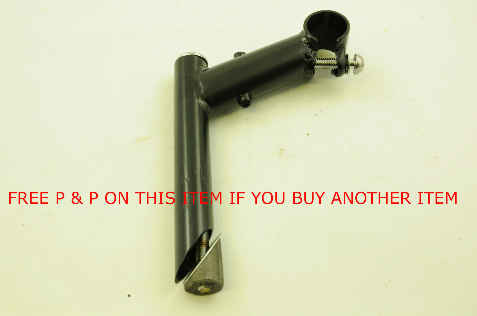 22.2mm  MTB HANDLEBAR STEM IDEAL EARLY MOUNTAIN BIKES HOLE FOR CABLE CANTI-BRAKE