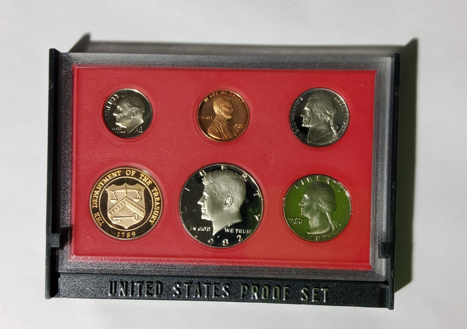 🪙 1982 United States Proof Set 6 Coins Uncirculated 🪙