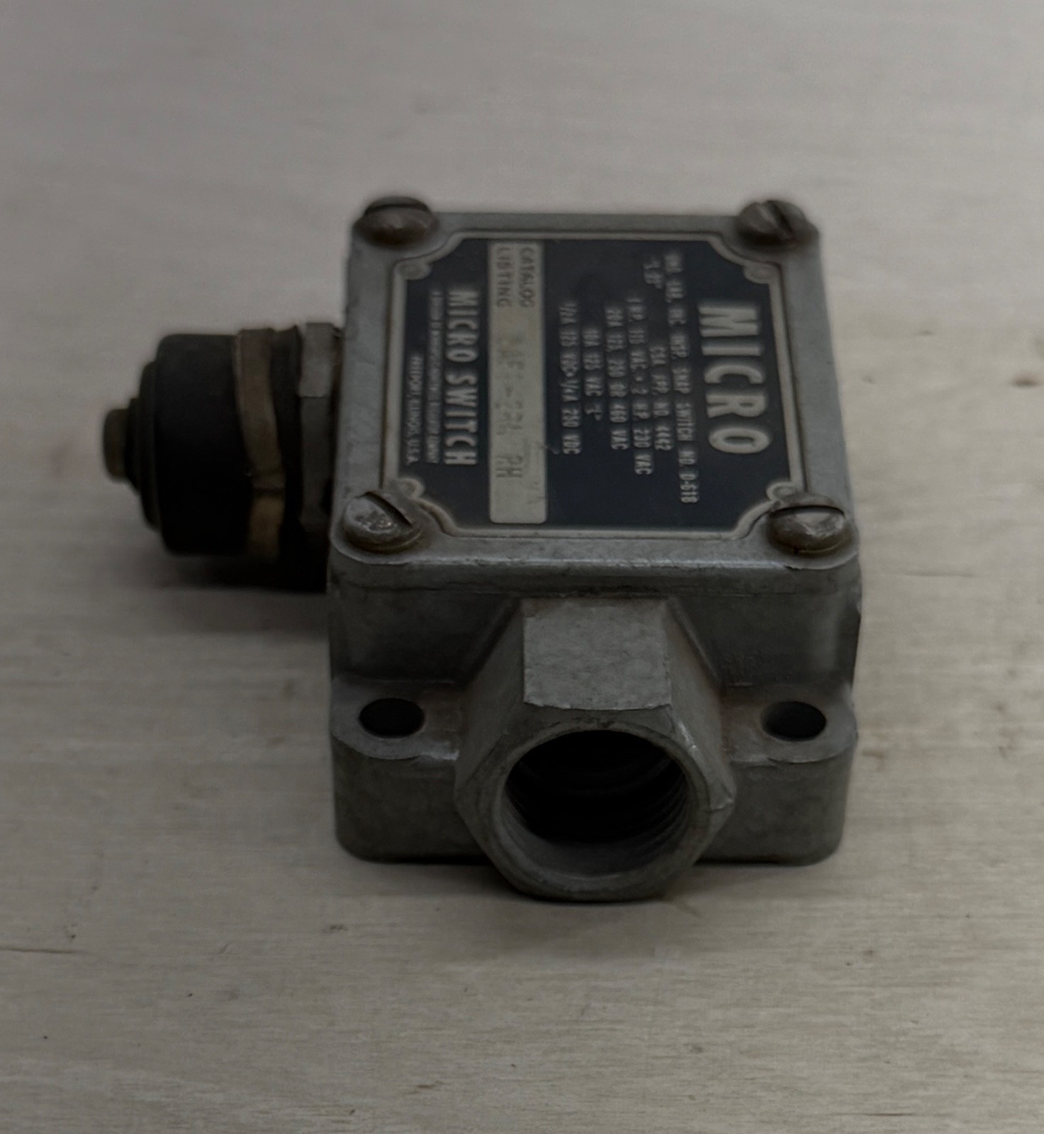 Honeywell Micro Microswitch BAF1-2RN RH (7407)