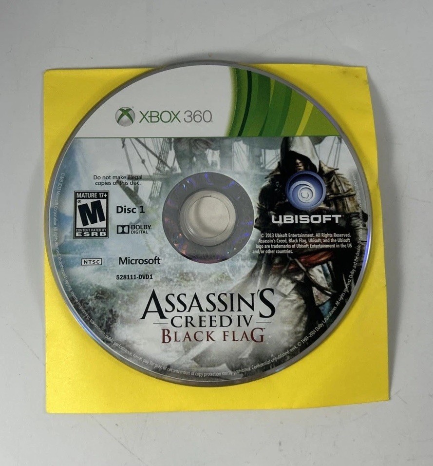 Microsoft Xbox 360 S Bundle 1439 4GB Console Controllers Kinect Assassin’s Creed