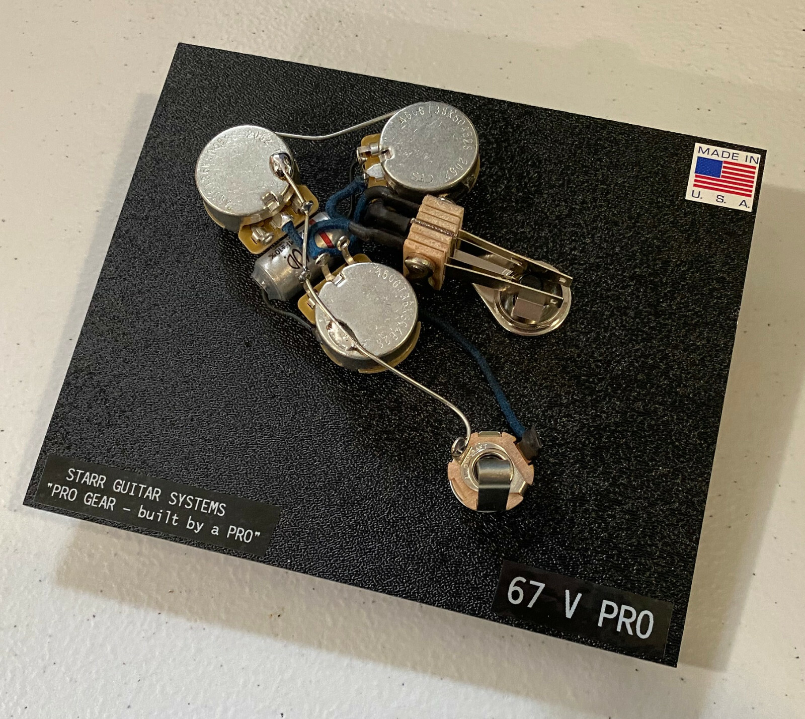 Wiring harness PRO upgrade for Gibson Flying V model 67 NEW!