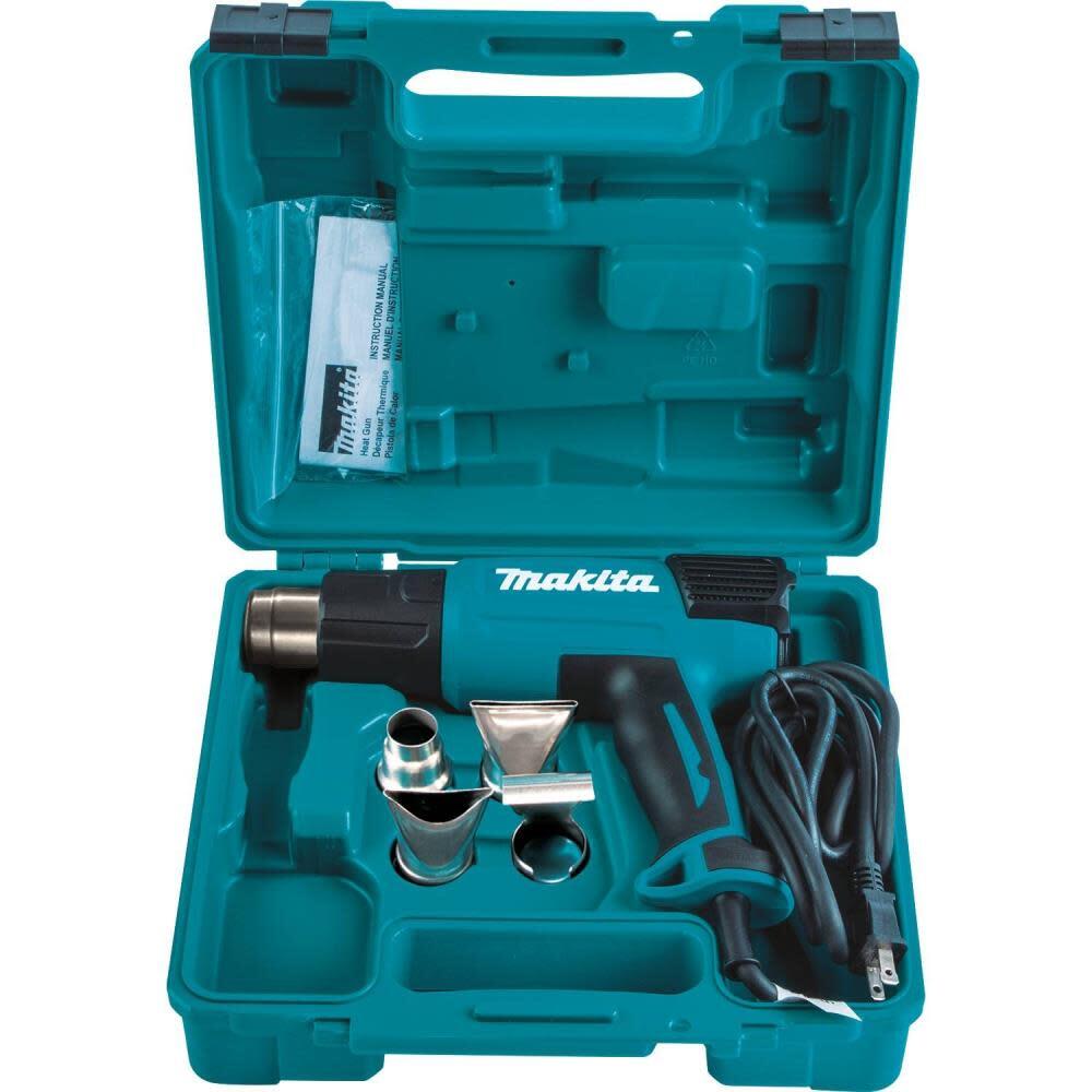 Makita Variable Temperature Heat Gun Kit With Lcd Digital Display