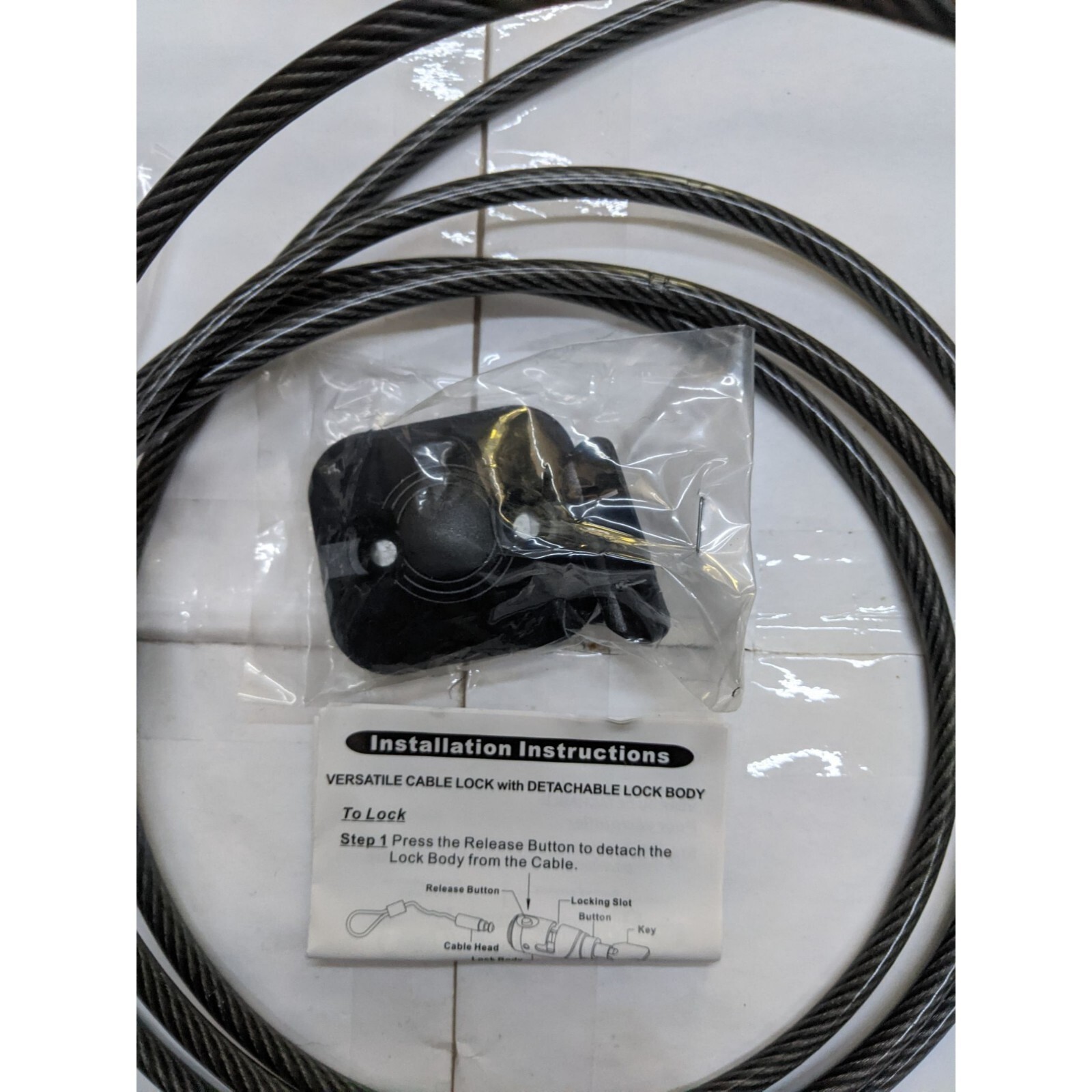 Versatile Security Cable Lock