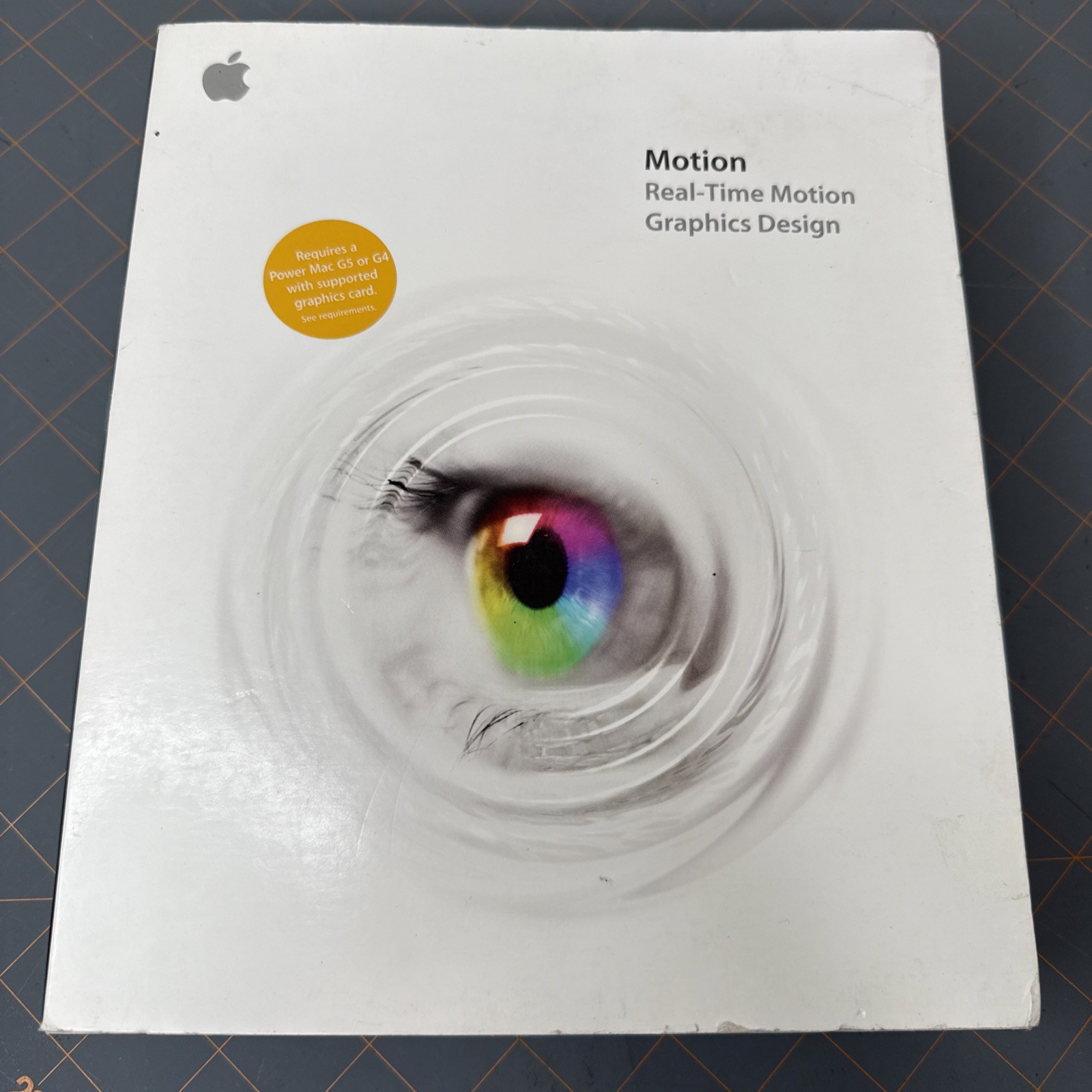 Apple Motion Real-Time Motion Graphics Design CD Vintage NEW